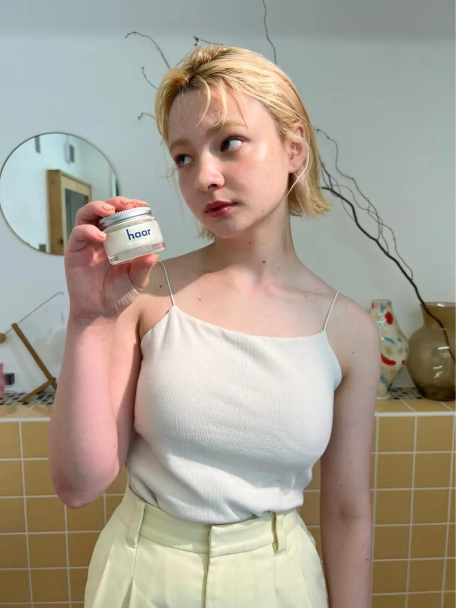 ショート カラー sakura🌸 レイヤー/韓国ヘアのヘアスタイル