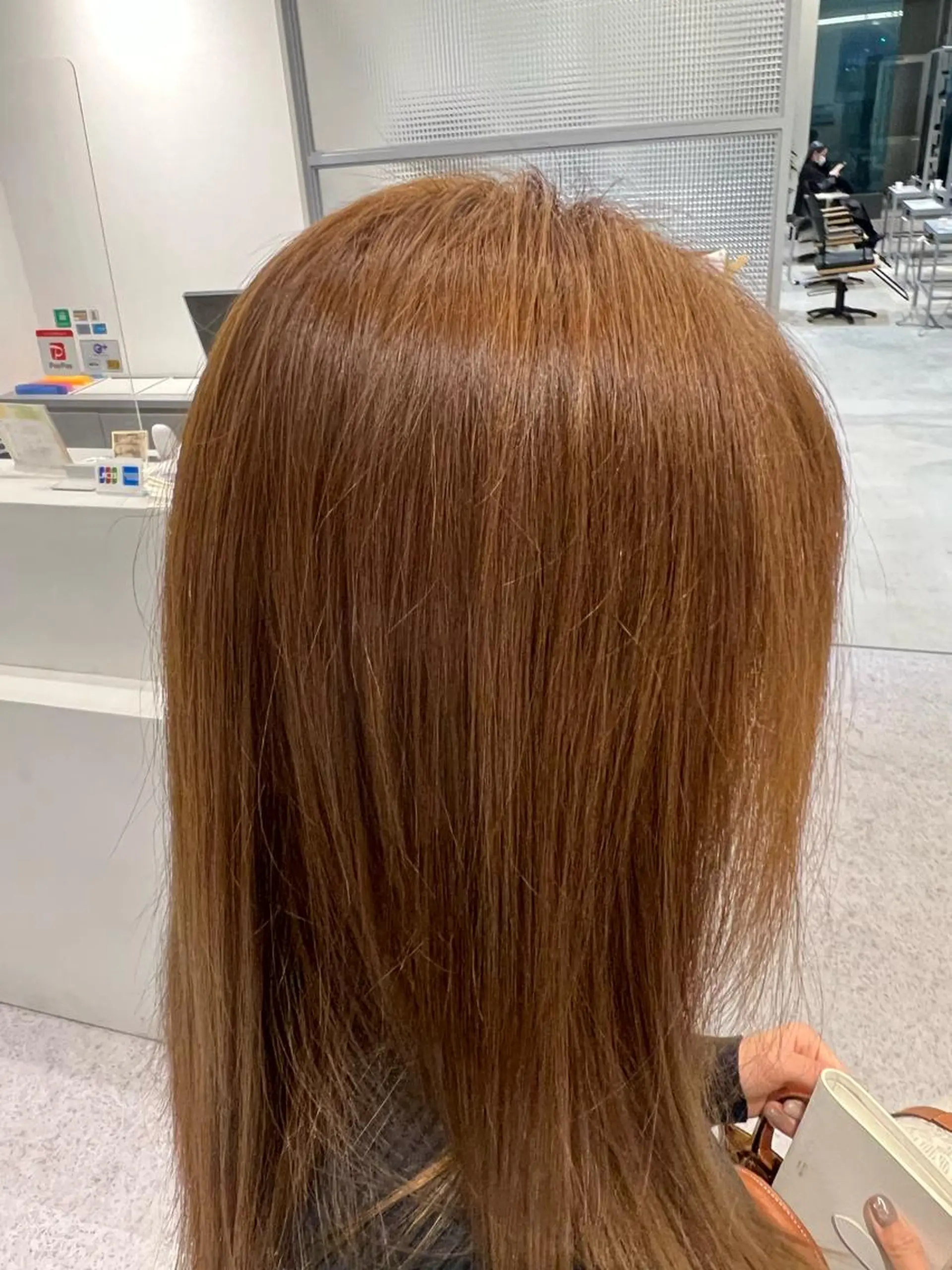 セミロング カラー 𝑬𝑰𝑲𝑰/ 金沢駅西口店のヘアスタイル