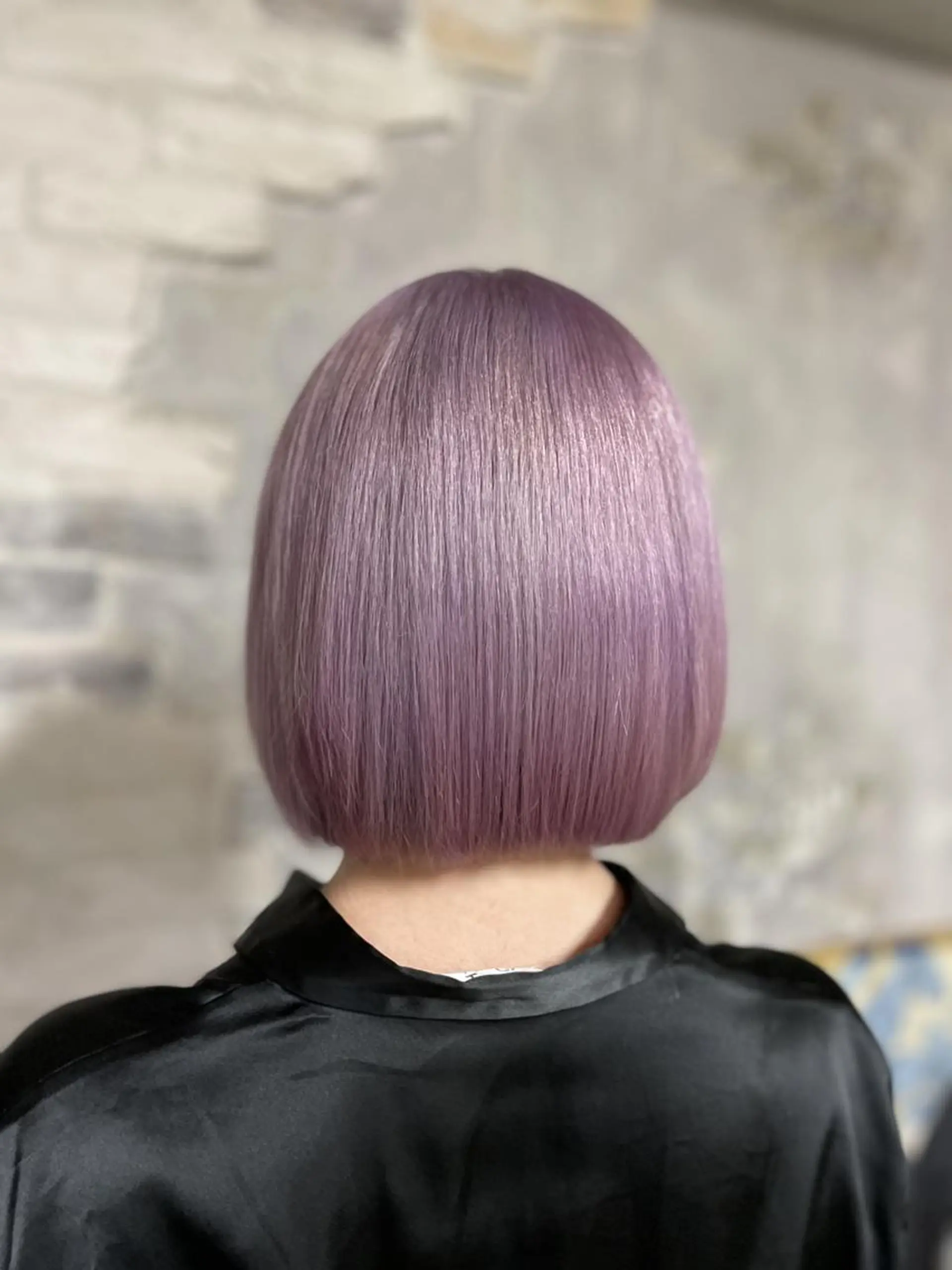 ミディアム パープルカラー カット トリートメント 超音波エクステ🎀 shokoのヘアスタイル