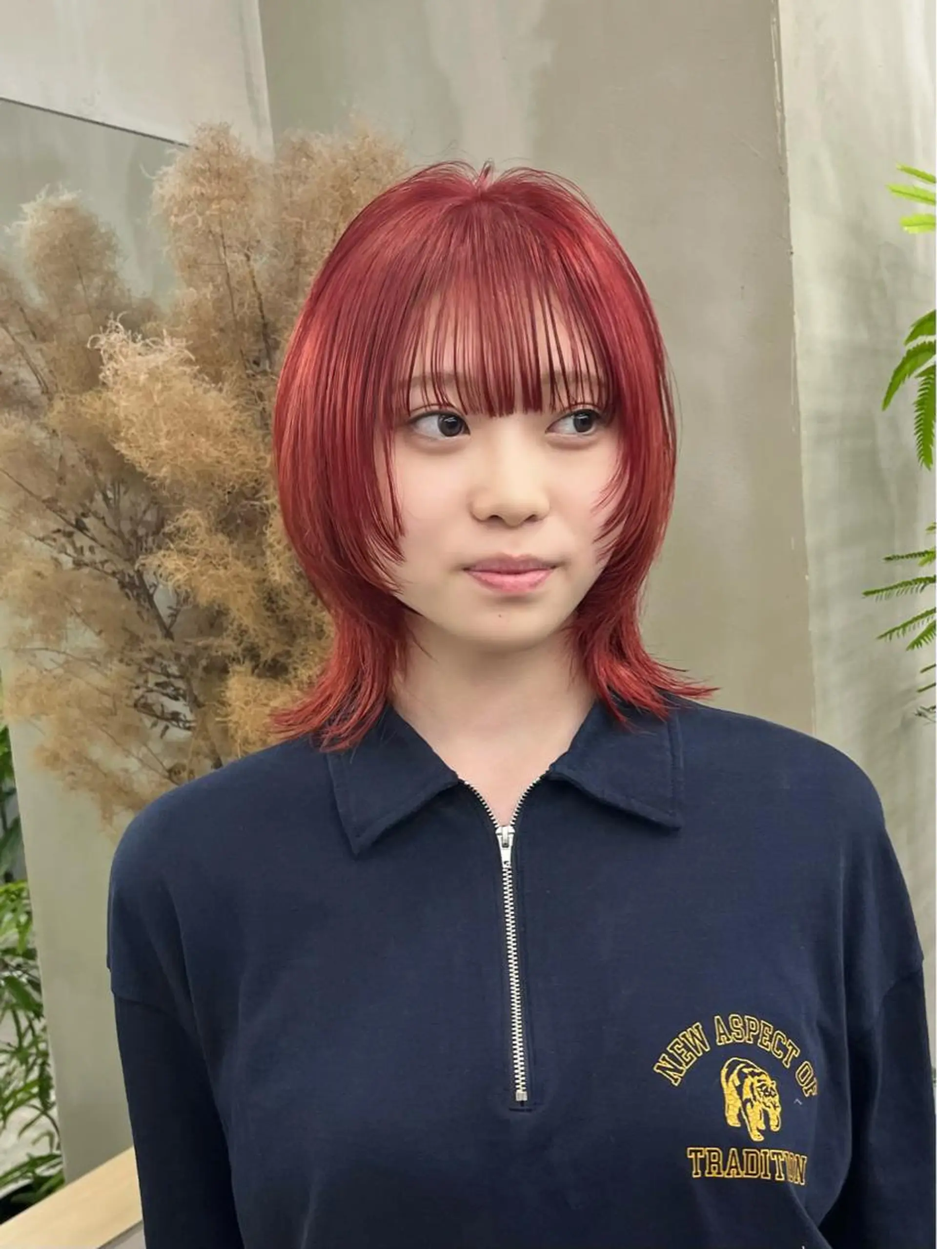 ミディアム ヘアカラー ウルフ/レイヤー ⚡️ITSUKU⚡️のヘアスタイル