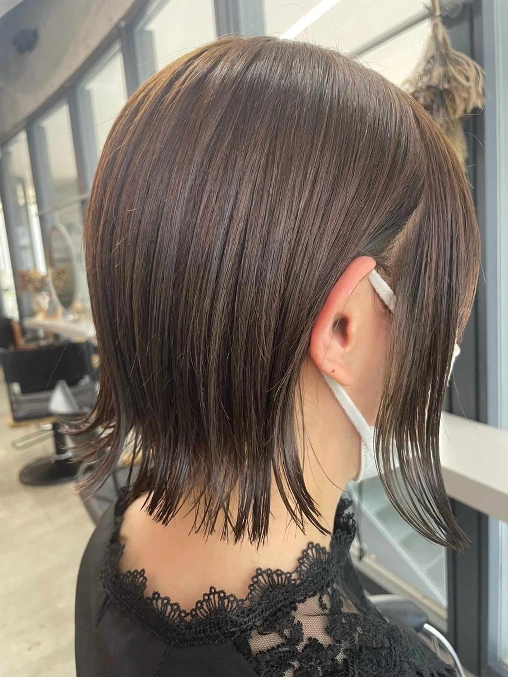 ショート カラー ショートヘア やすだ しおりのヘアスタイル