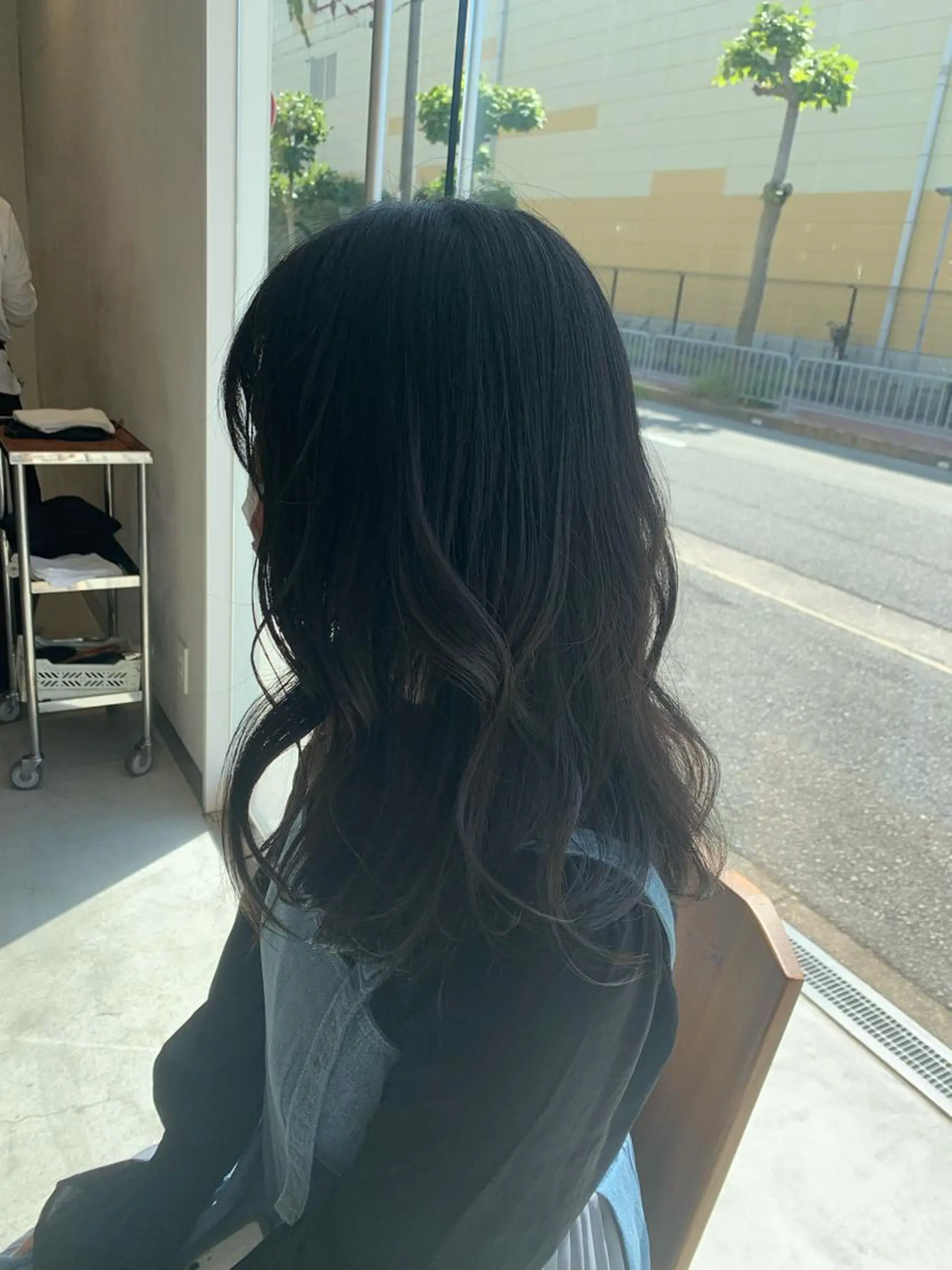 セミロング GO TODAY  SHAIR SALON 梅田NU茶屋町店所属・田中成美/レイヤー カット/透明感カラーのヘアスタイル