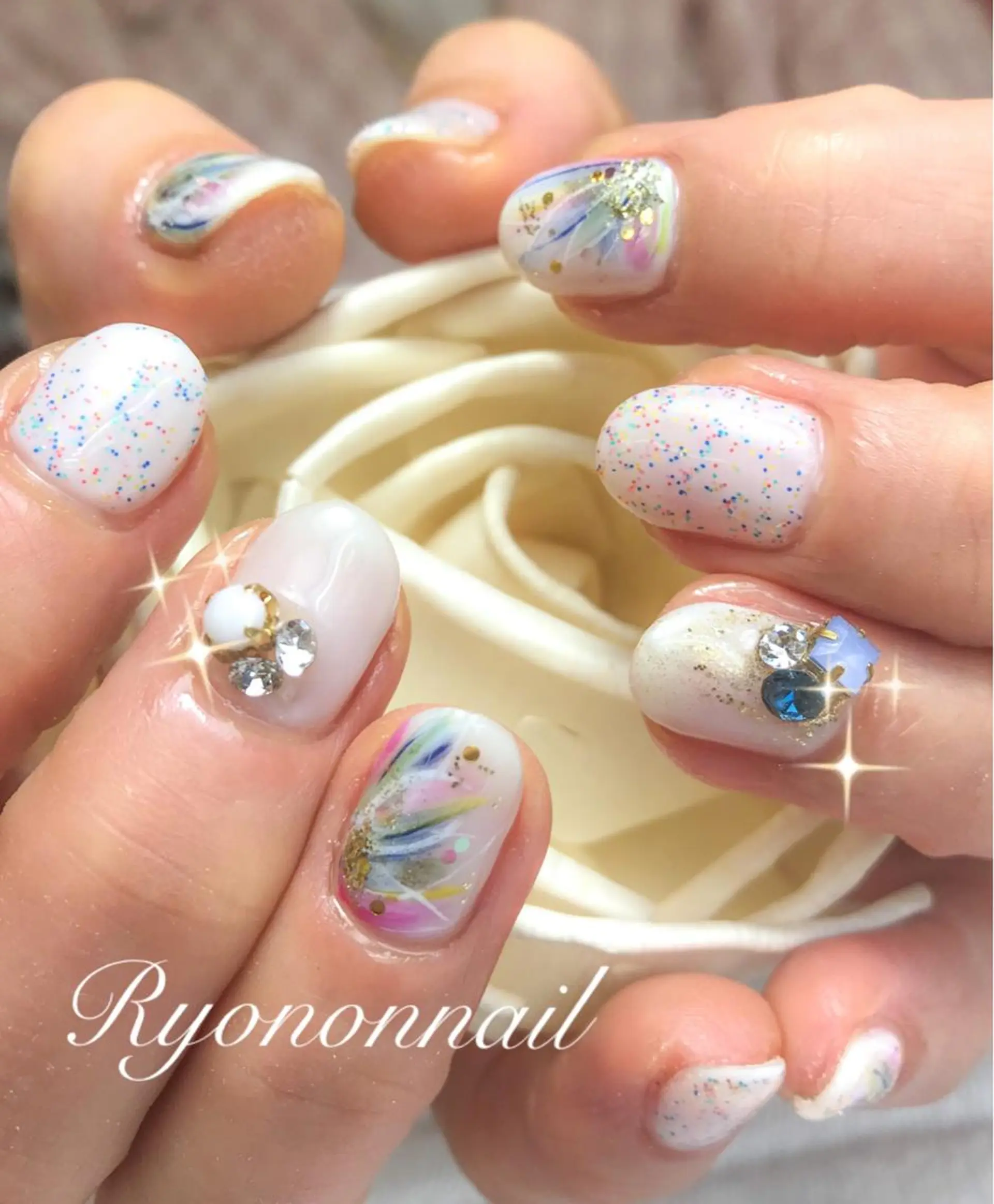 ネイル Ryononnail(リョノンネイル)所属・Ryononnail 上谷典子のネイルデザイン
