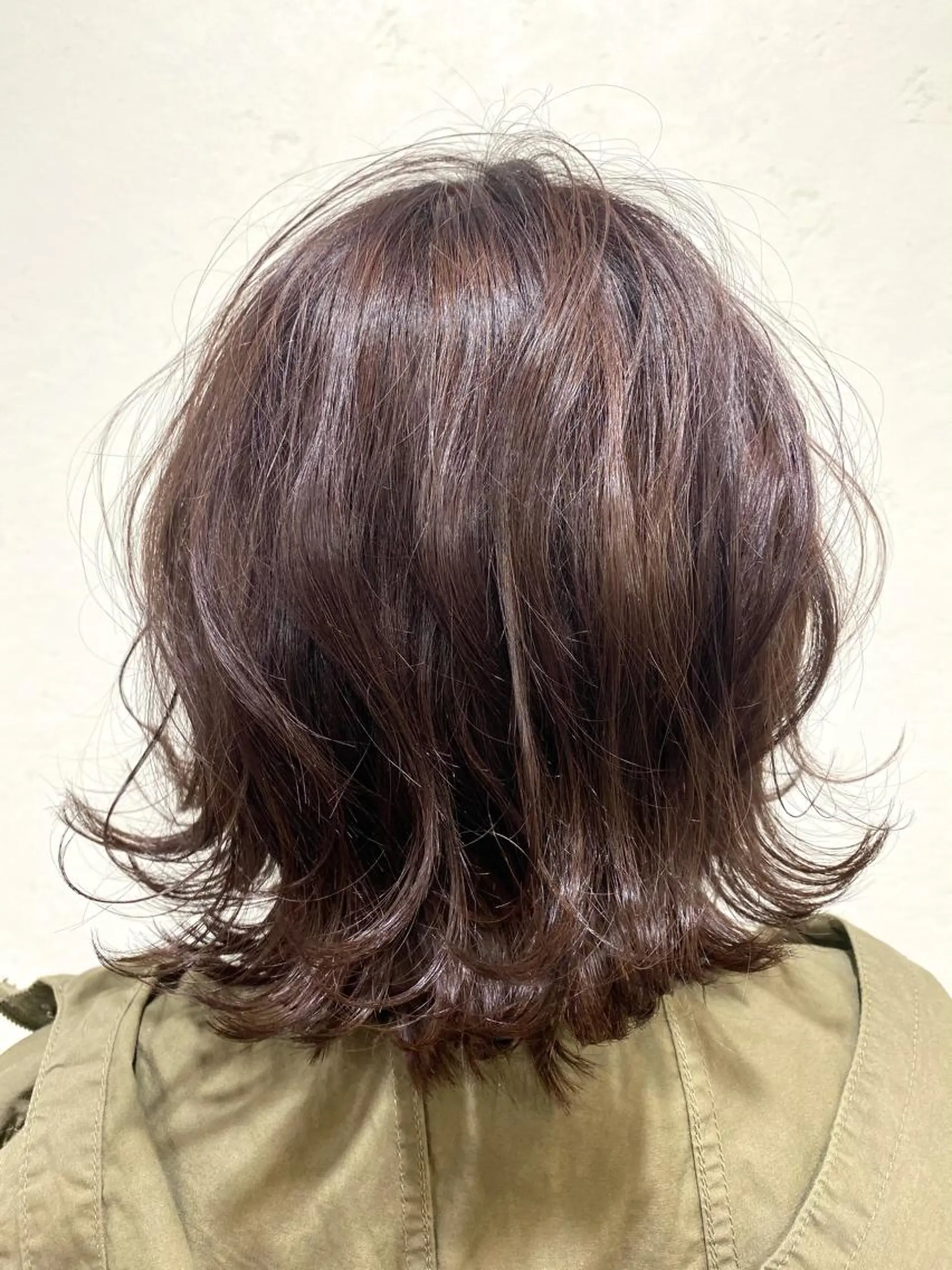 ミディアム カラー ヘアアレンジ アディクシーカラー バレイヤージュ ブリーチ ケアブリーチ デザインカラー ヘアカラー トリートメント unpeu hair  二条所属・先着1名様限定 カット無料のヘアスタイル
