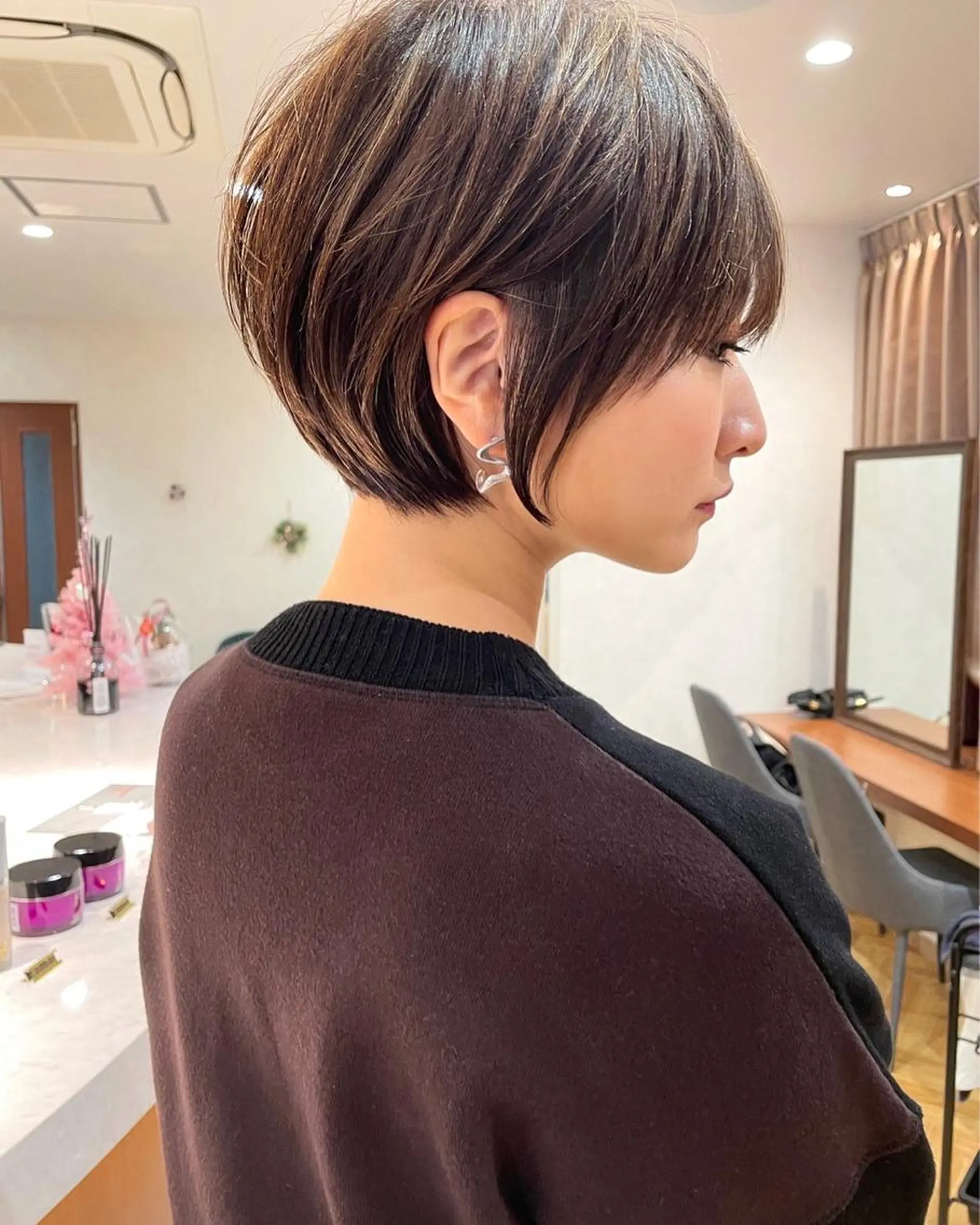 ショート 木元 瑛✂︎ボブのヘアスタイル