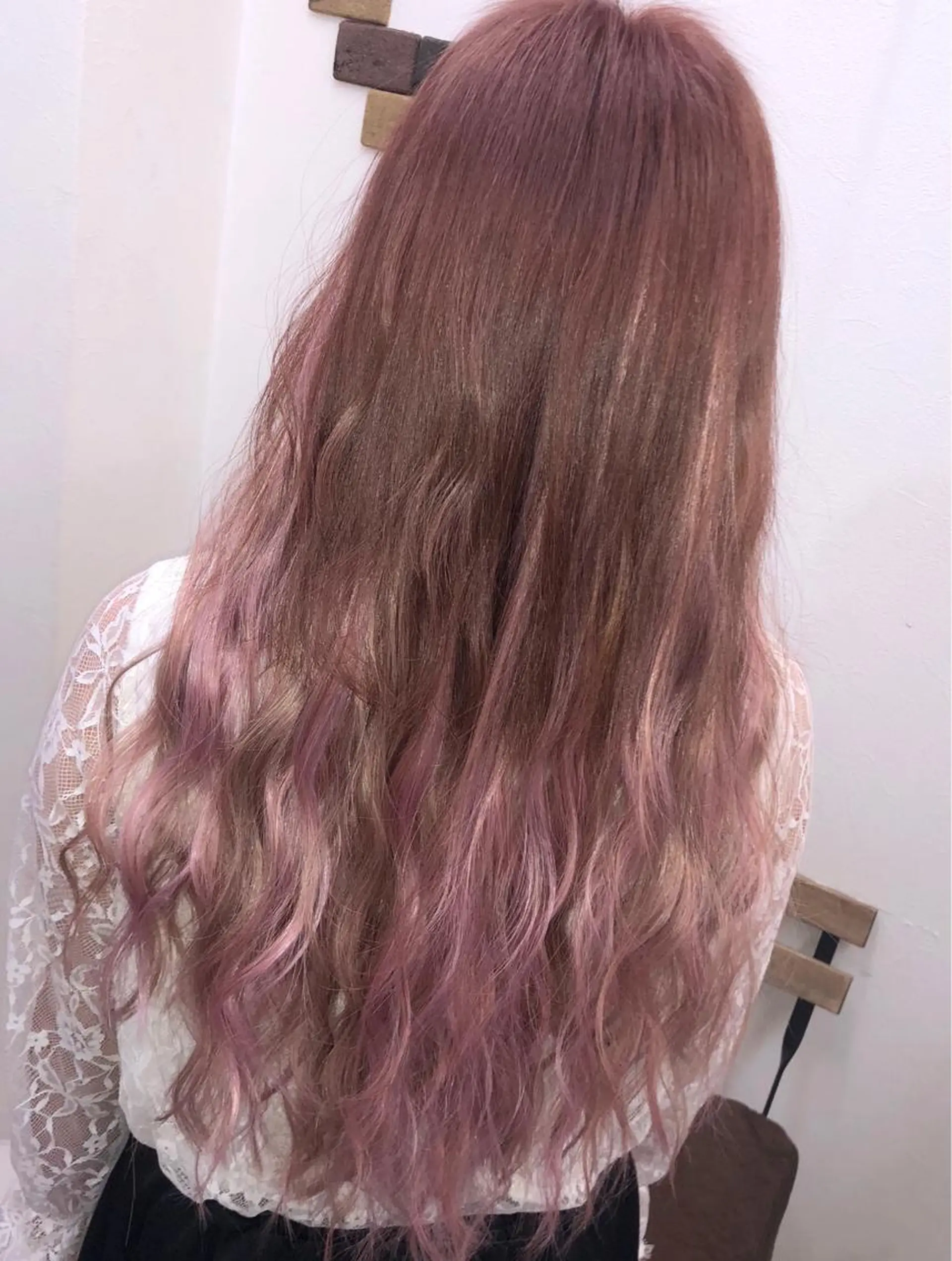 ロング ヘアカラー トリートメント エクステ MAKO ❤️🔥NEXTのヘアスタイル