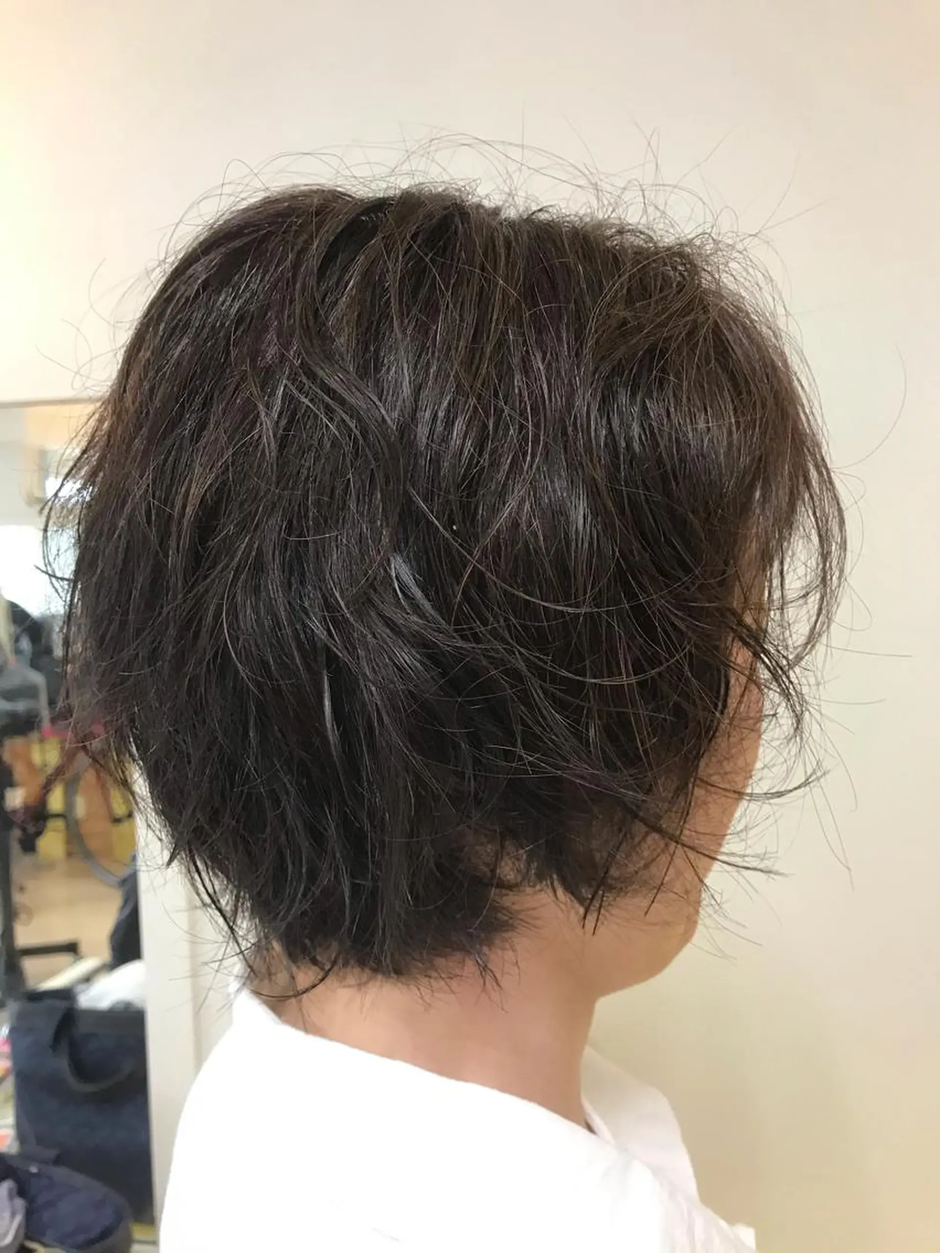 ミディアム カラー パーマ 横田  尚登のヘアスタイル