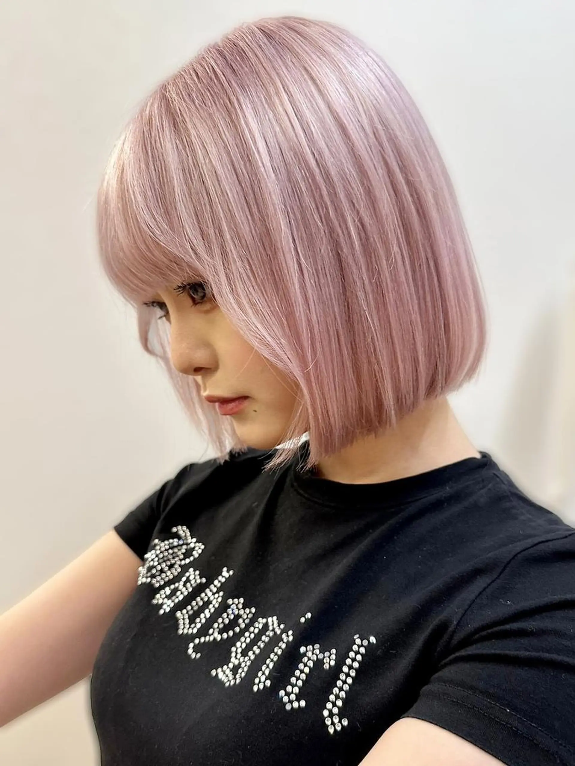 ショート カット ヘアカラー 勝野夏希/ハイトーン /ボブ/松本のヘアスタイル