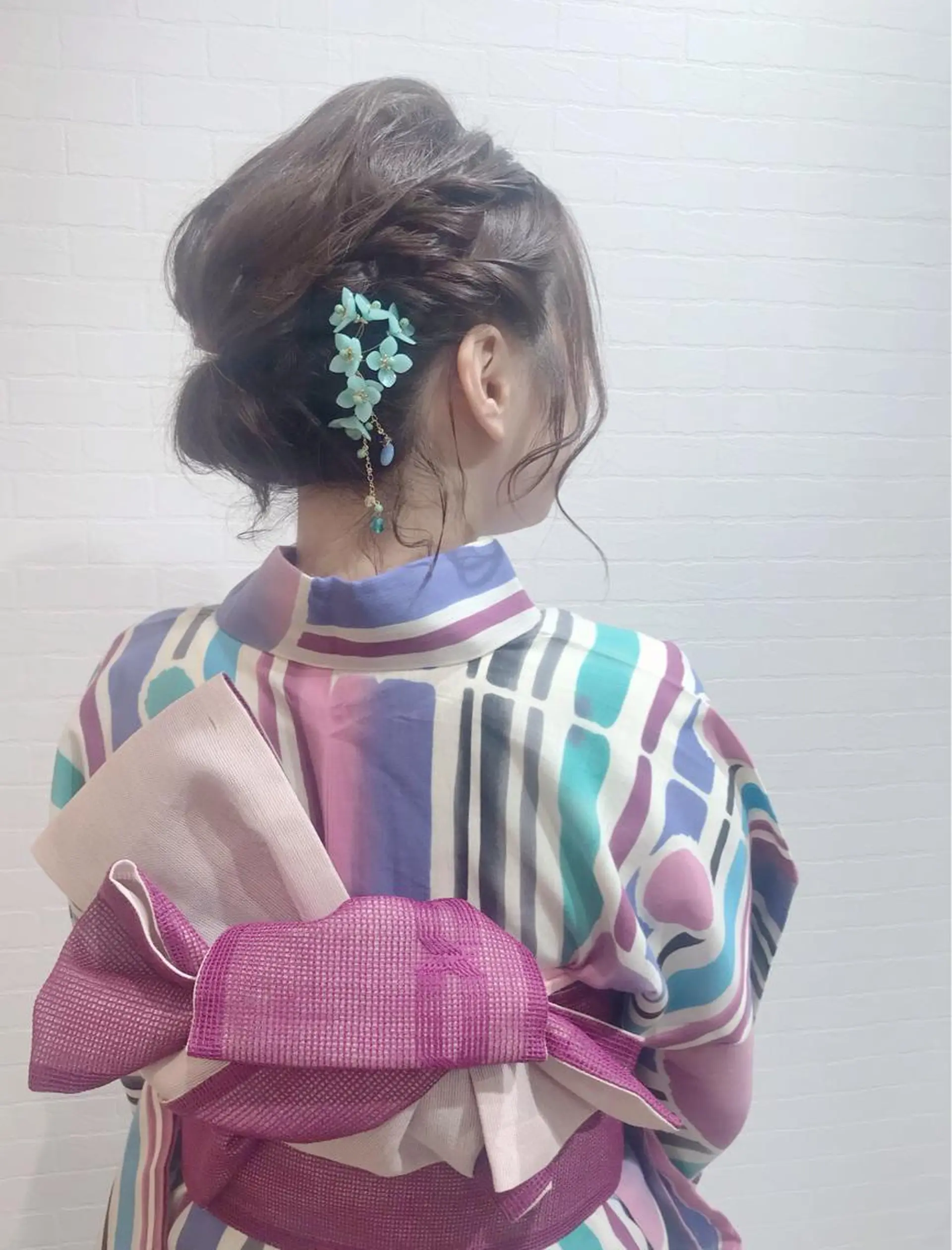 ショート ヘアアレンジ ショートボブ ボブ ショートヘア 浴衣 GRANLUSSO 〜グランルッソ駅前店所属・木口 嘉美のヘアスタイル