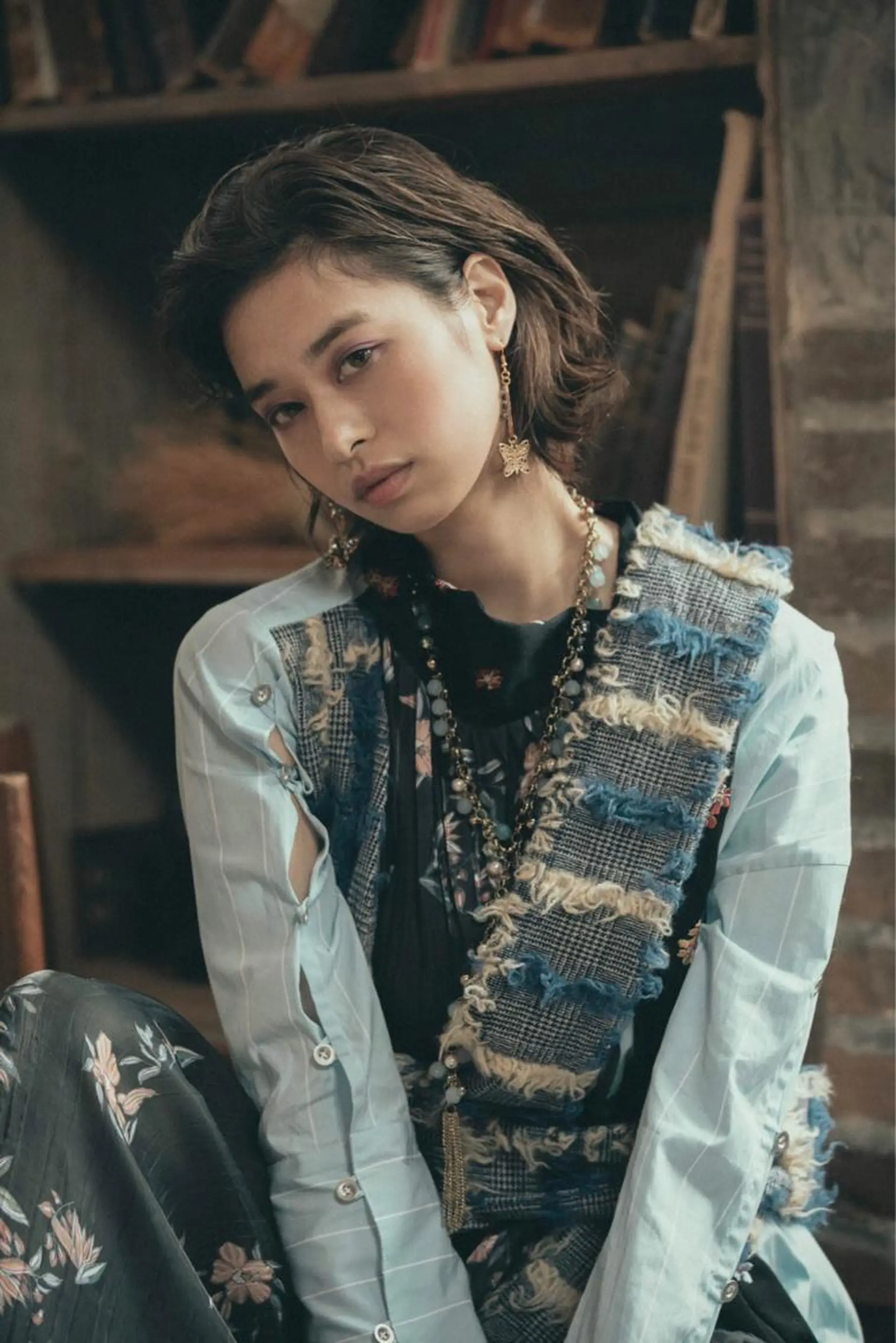 ショート パーマ unixノクティプラザ溝口店所属・似合わせカット unix 藤田 学のヘアスタイル