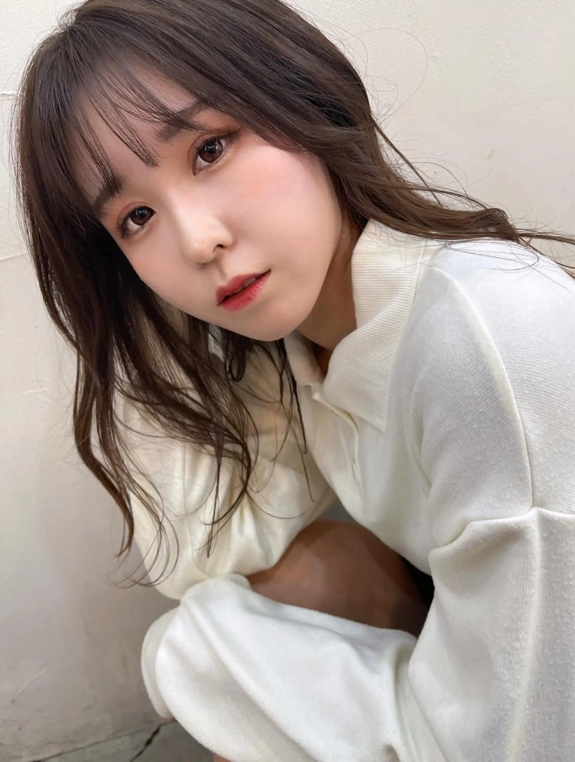 セミロング 顔まわりレイヤー/ bob及川亜沙美のヘアスタイル