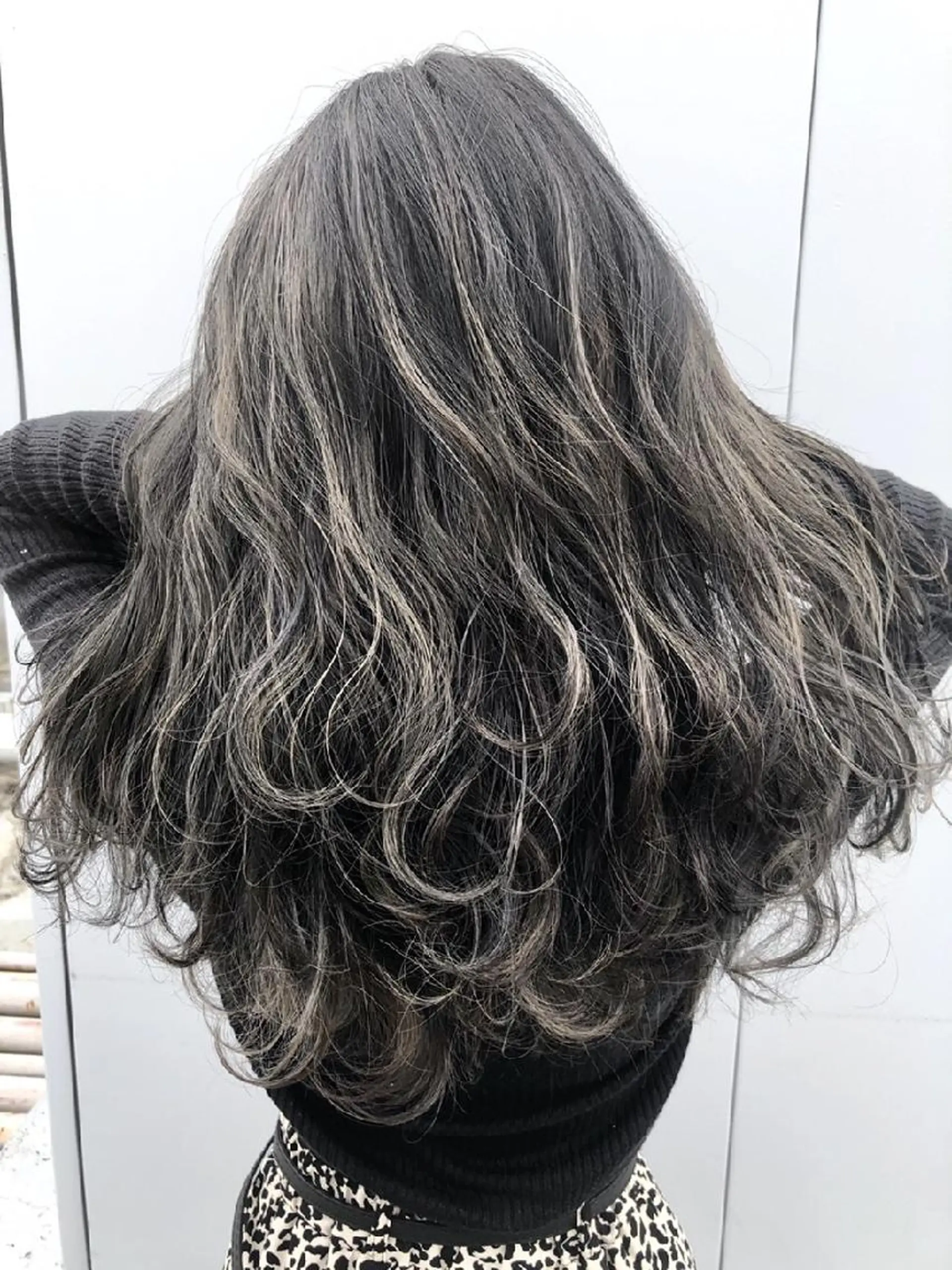 ミディアム Ash 店長　山下達也のヘアスタイル