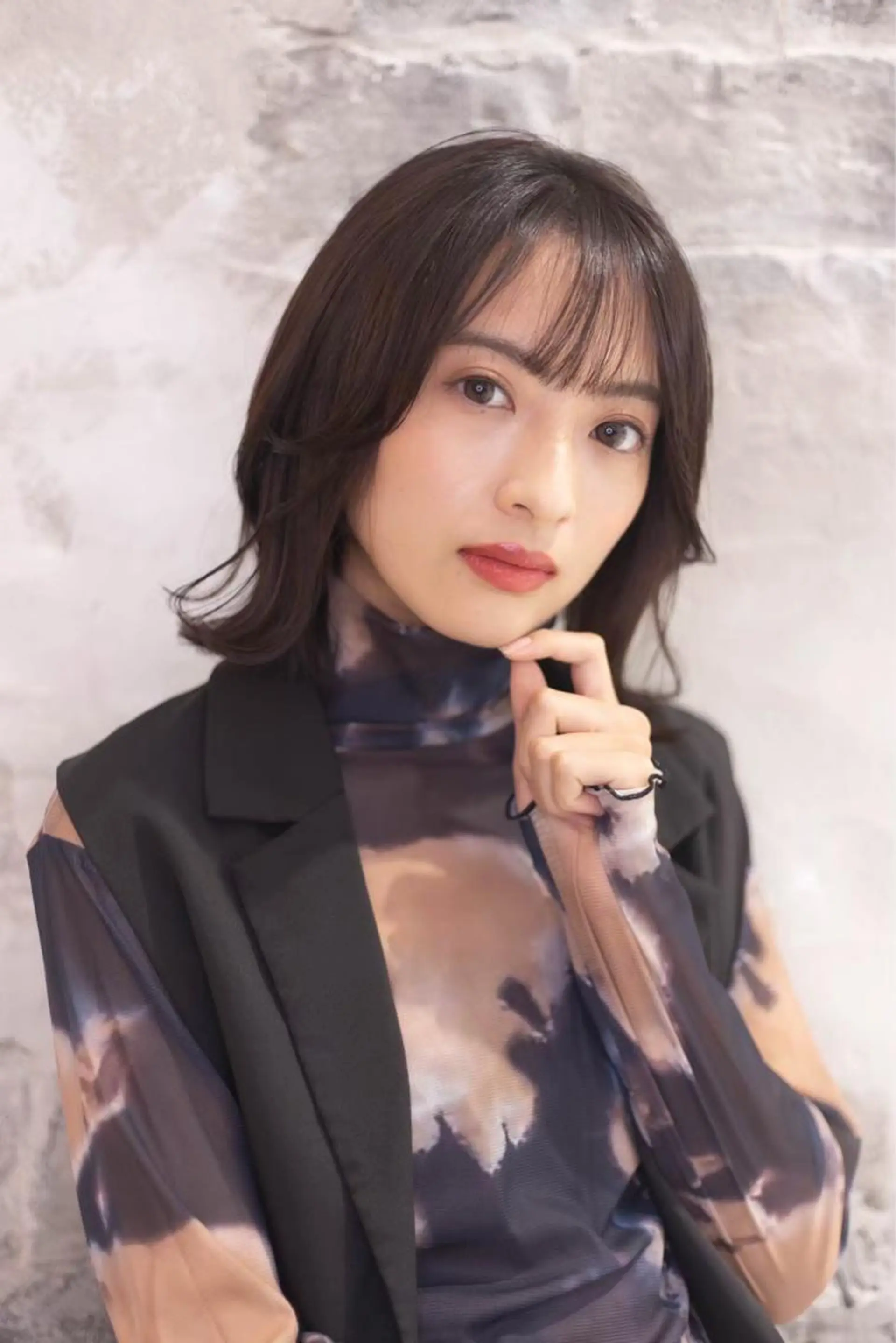 ミディアム LA・BEAU 赤羽店所属・千葉 優奈のヘアスタイル