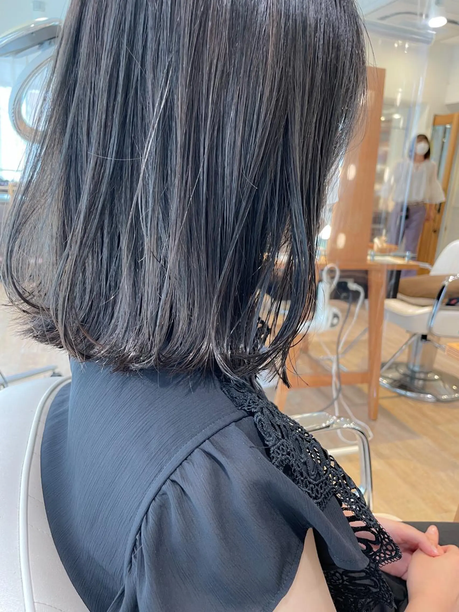 ミディアム カラー アッシュ ヘアカラー トリートメント ヘッドスパ ✨カラー支持No.1 🧸ワキ カナコ🧸のヘアスタイル