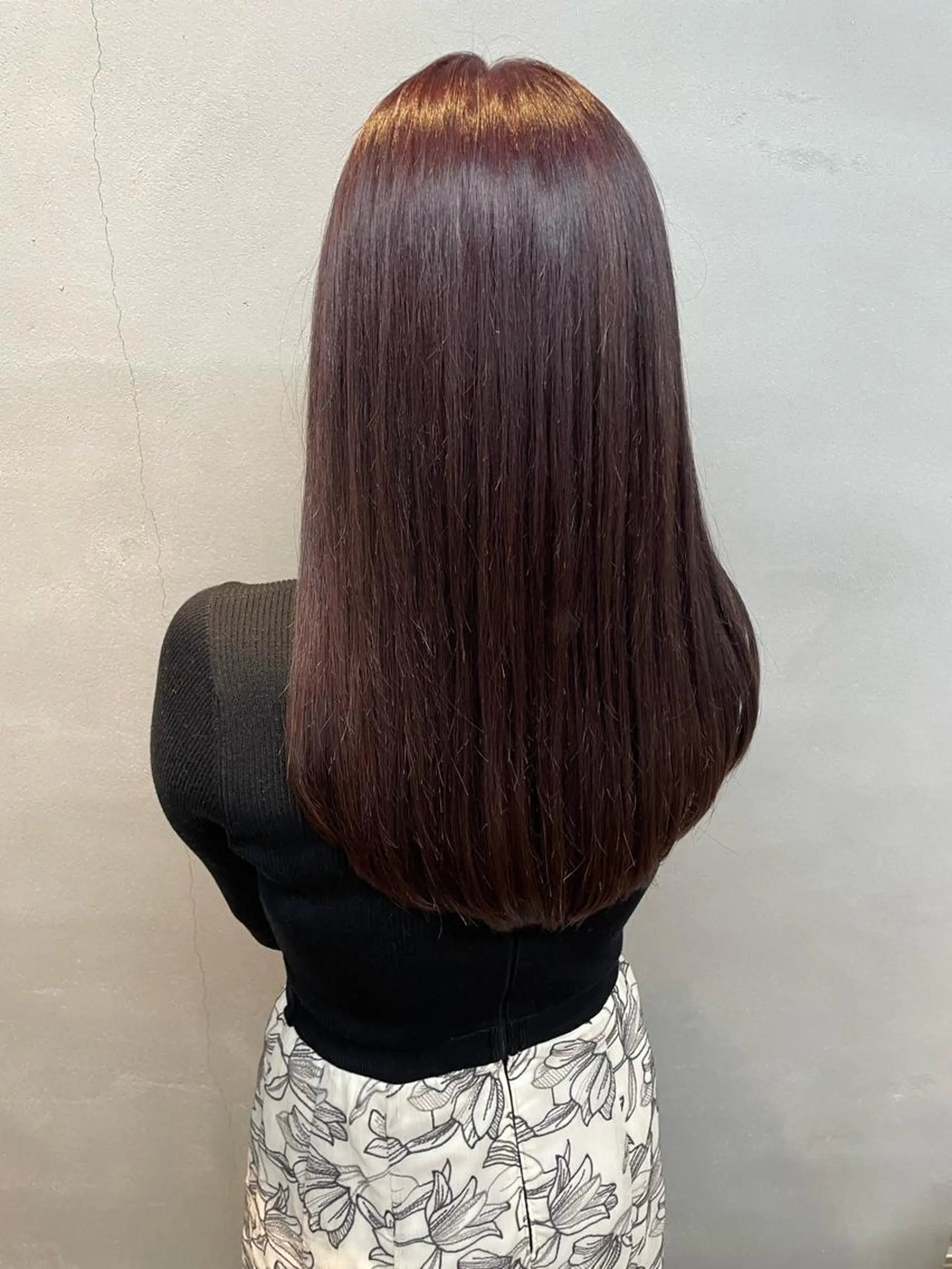 セミロング カラー ラベンダーカラー カット ヘアカラー トリートメント 女性リピ90%🍨 🩷佐藤みずきのヘアスタイル