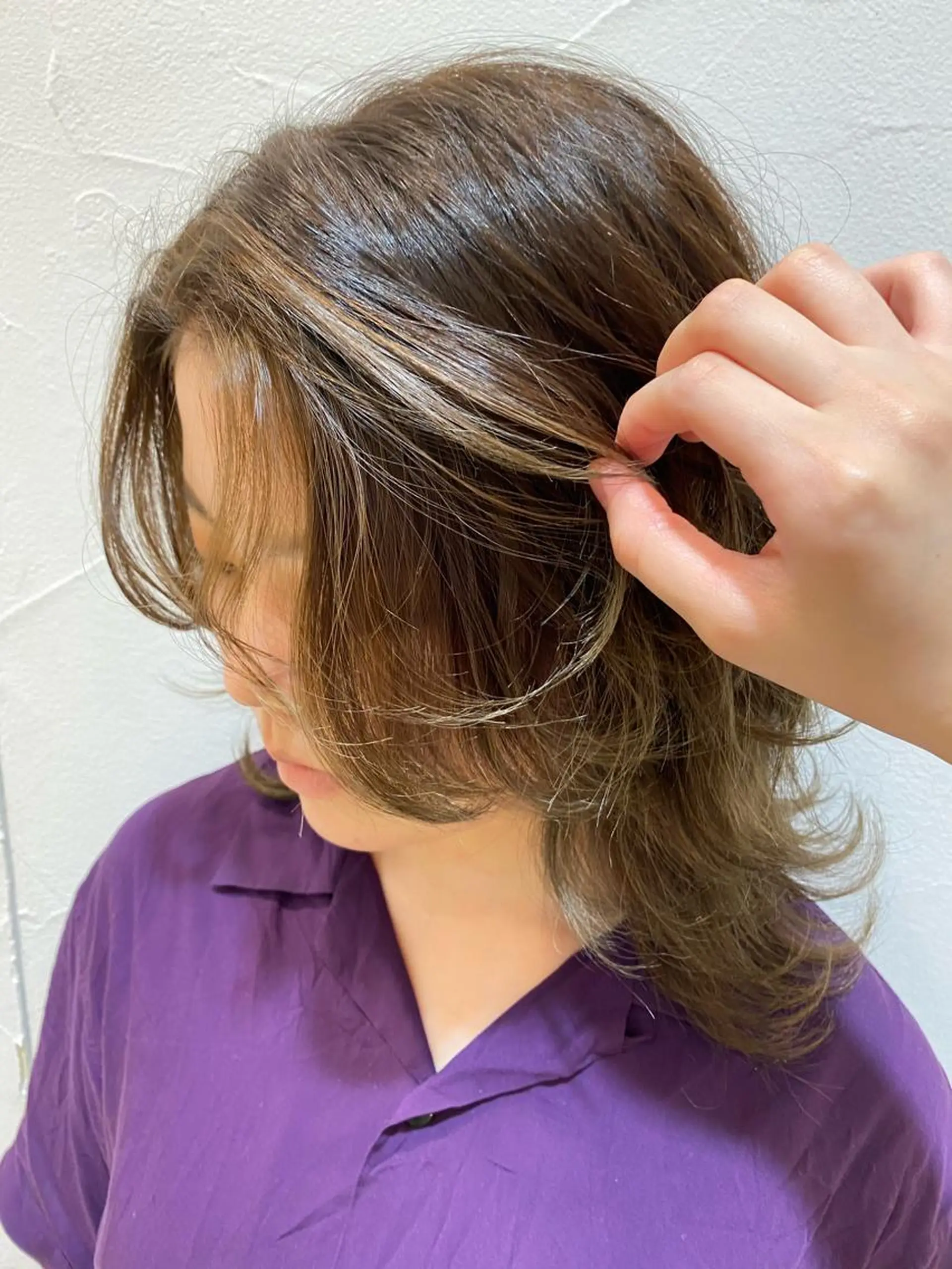 セミロング カラー ブリーチ kyo kaの眉毛・アイブロウイメージ