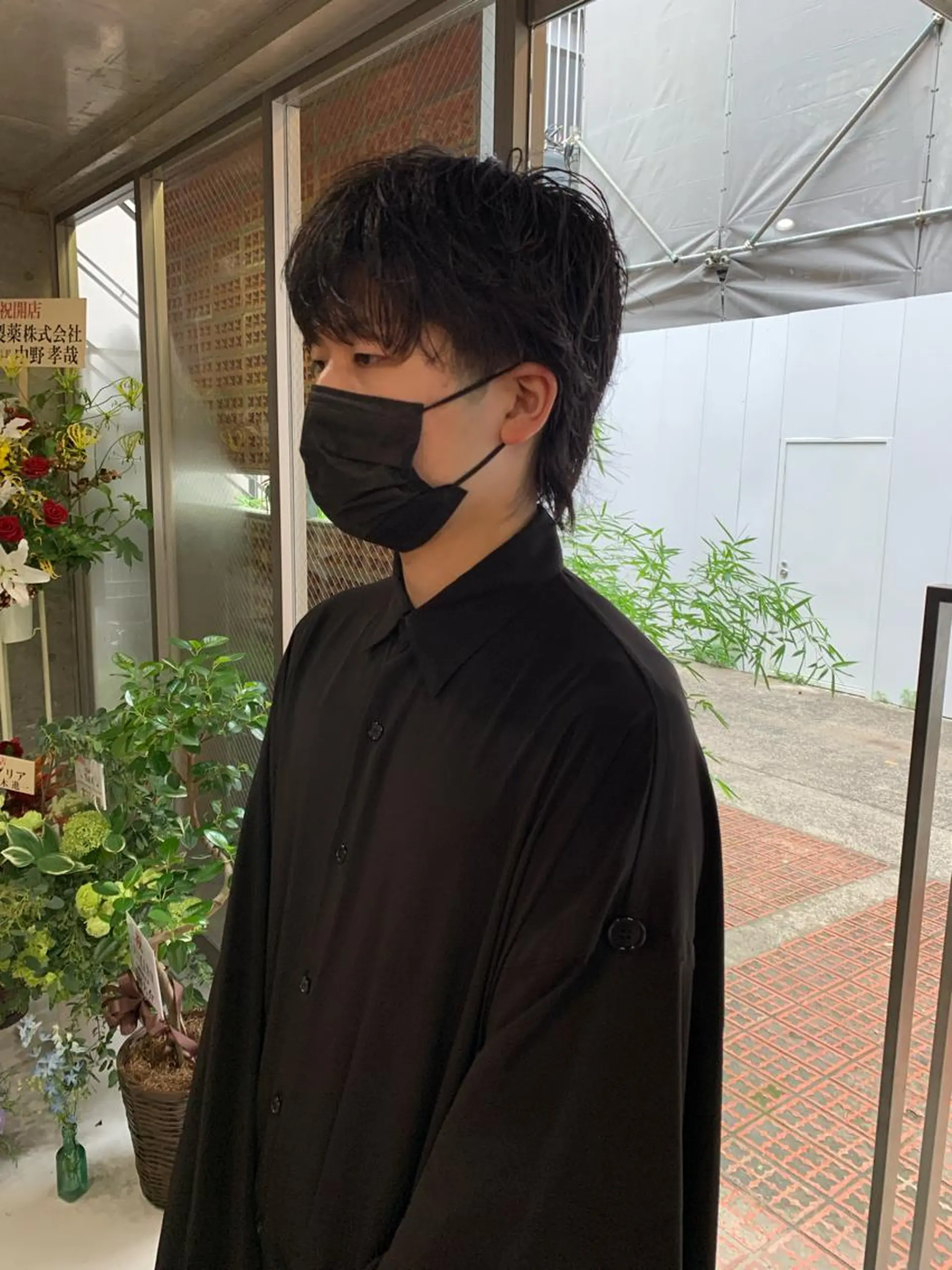 ショート パーマ ボブパーマコテ巻き風 パーマNo1深江秀平のヘアスタイル