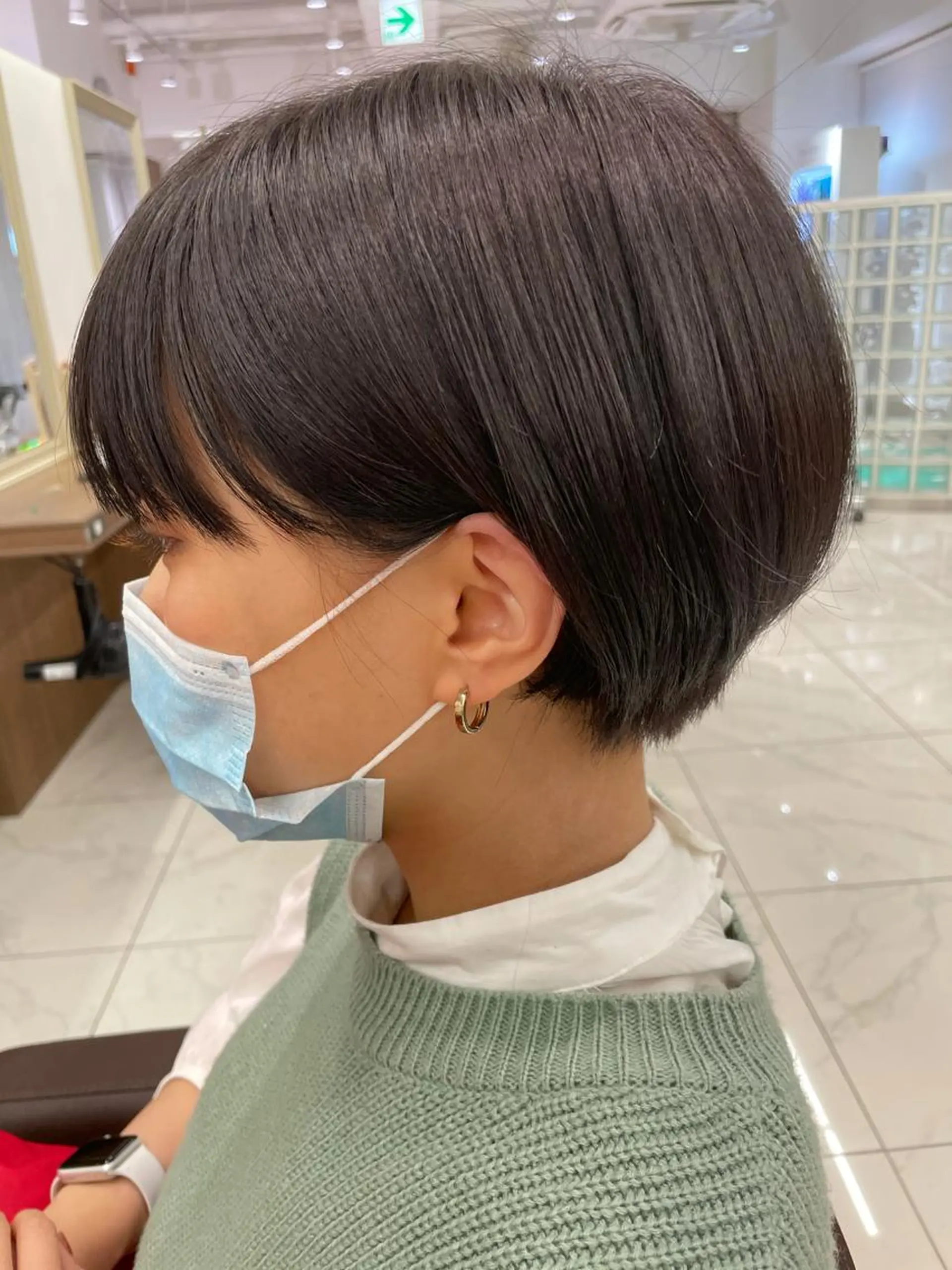 ショート カラー トリートメント カット ヘアカラー 福島成美/髪質改善 縮毛矯正/カラーのヘアスタイル