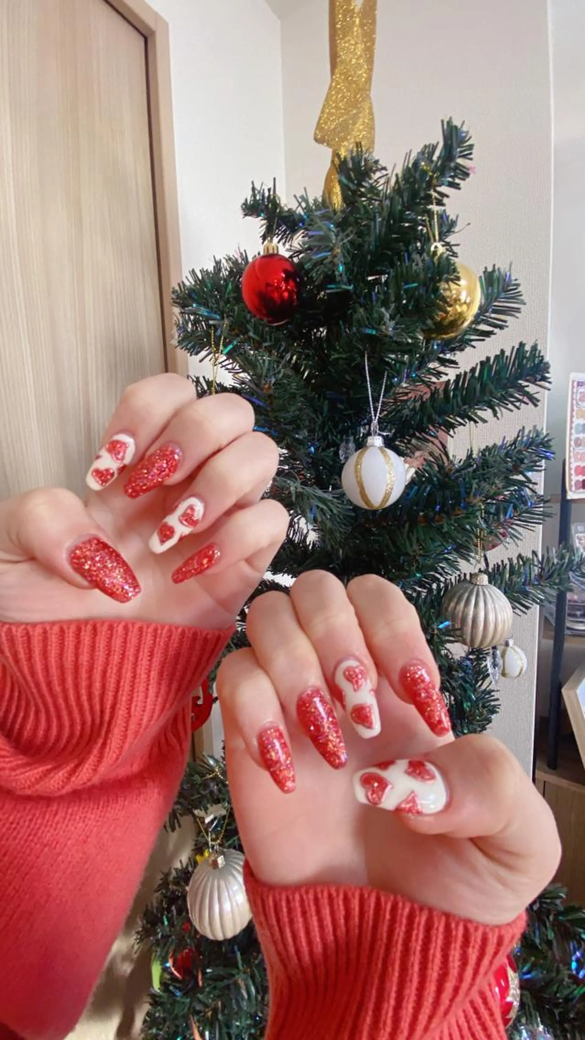 ロング ハンドネイル ハンドケア 💜MIYA nail川崎店のネイルデザイン