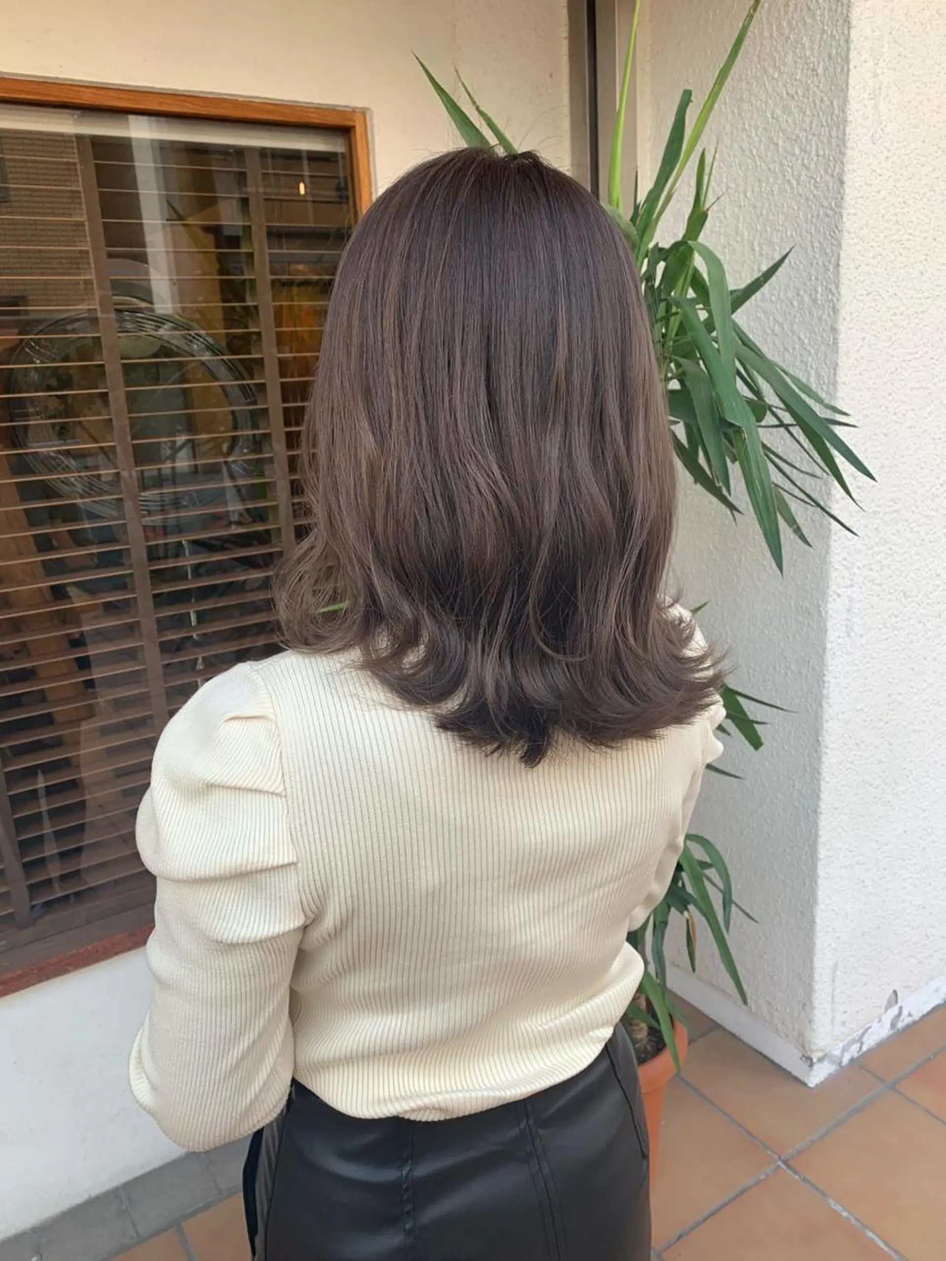 ミディアム カラー ヘアアレンジ 中津/柔らかカラー/ ナガオ　イズミのヘアスタイル