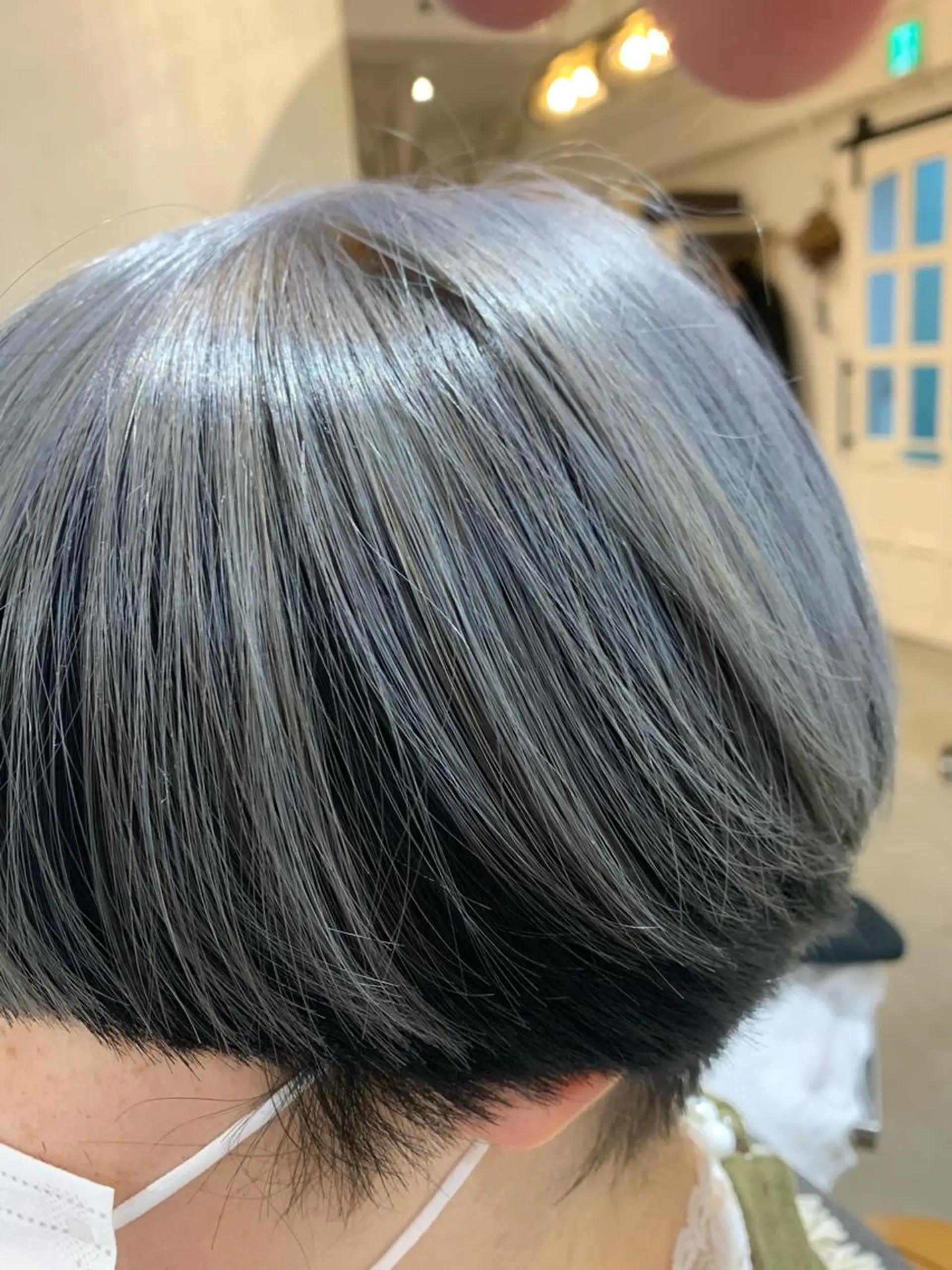 セミロング カラー ヘアアレンジ メンズ ヘアカラー トリートメント Sia中野新橋 『JUNYA』のヘアスタイル