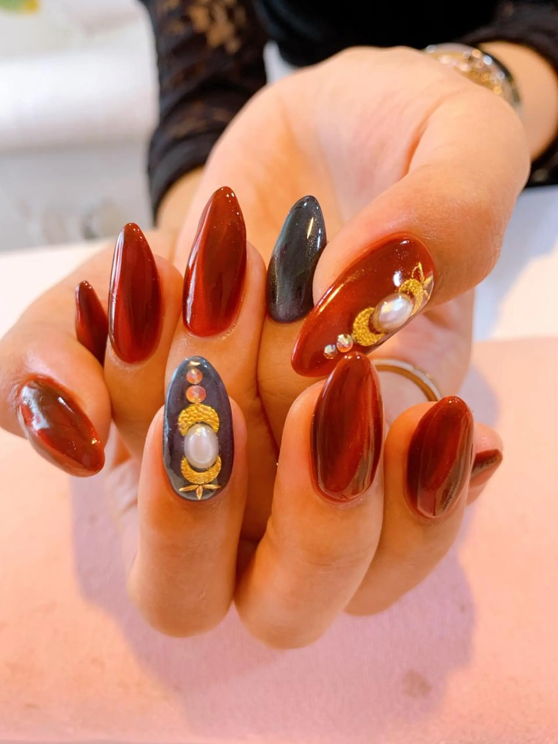 ネイル 長さだし専門店 M2　rikaのネイルデザイン