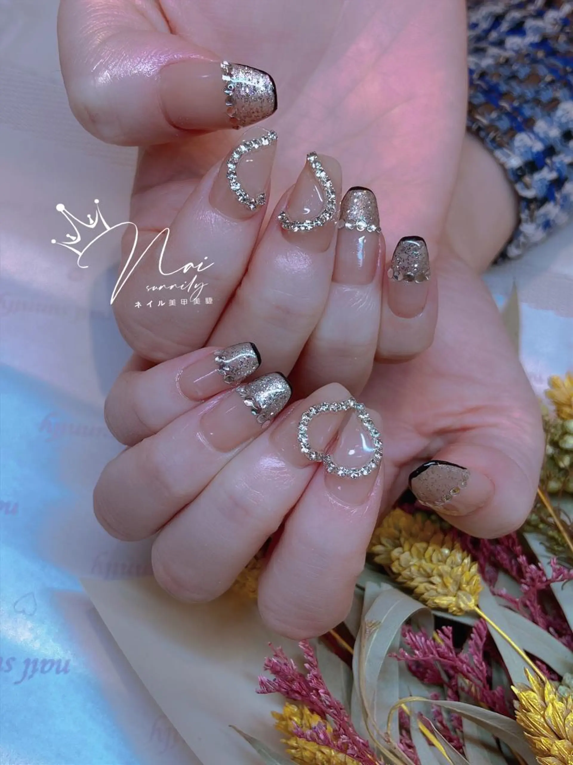 ネイル 長さだし専門店 M2　rikaのネイルデザイン