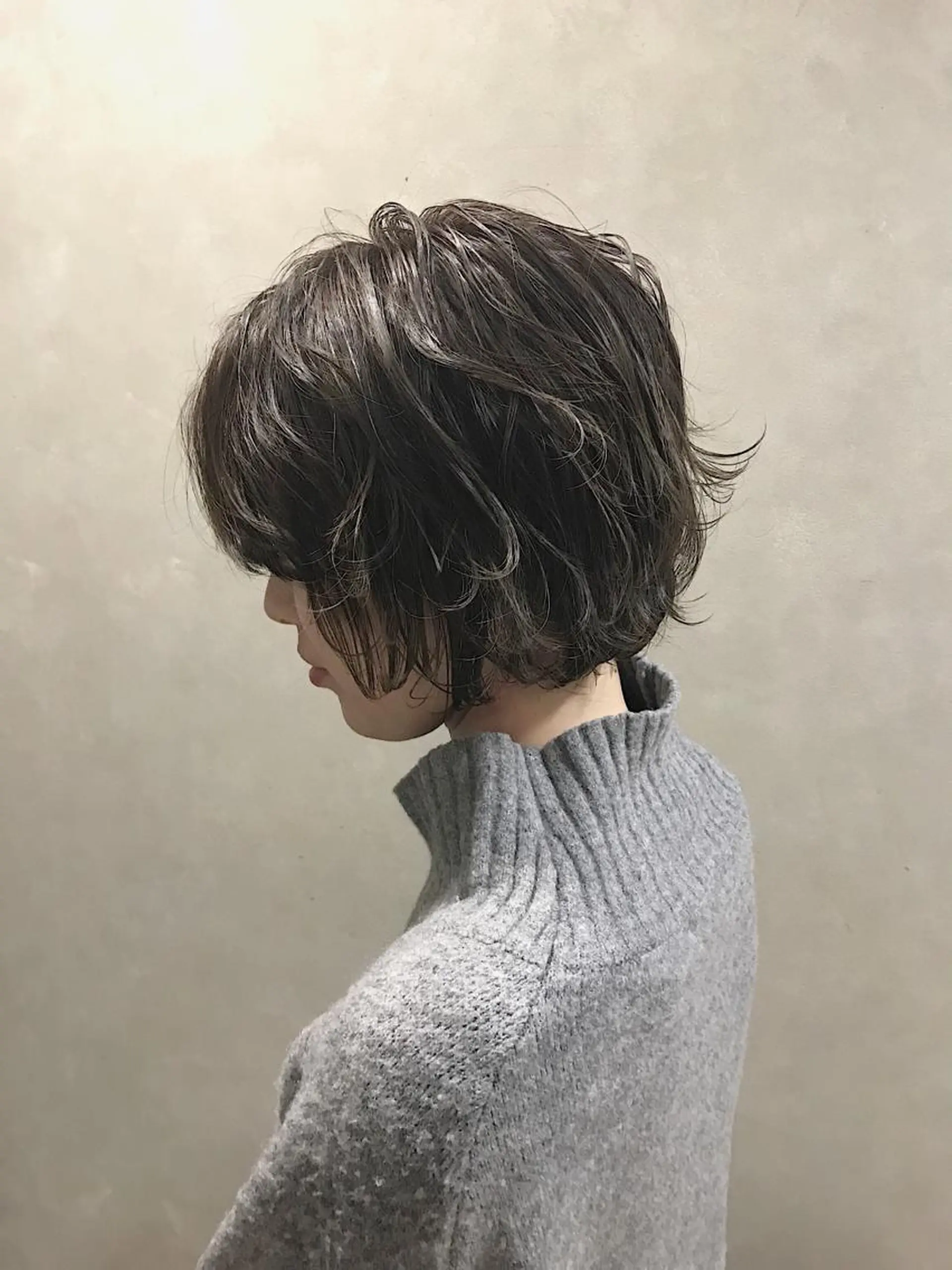 ショート カラー ハイライトカラー ハイライト ヘアカラー トリートメント lani 天神大名/ブリーチのヘアスタイル