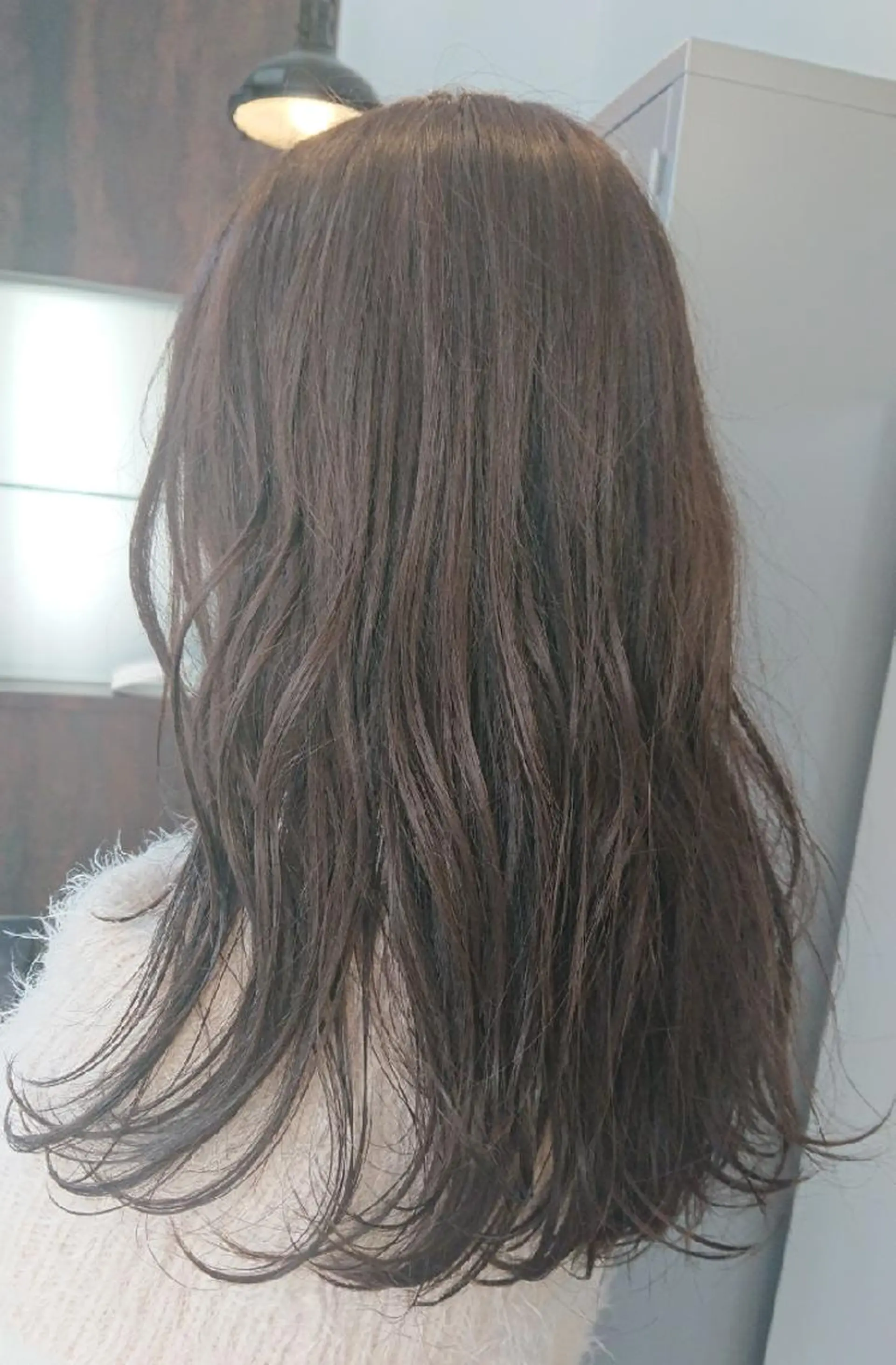 セミロング カラー ヘアアレンジ 透明感カラー グレージュ カット ヘアカラー トリートメント スタイリスト 川添 のヘアスタイル