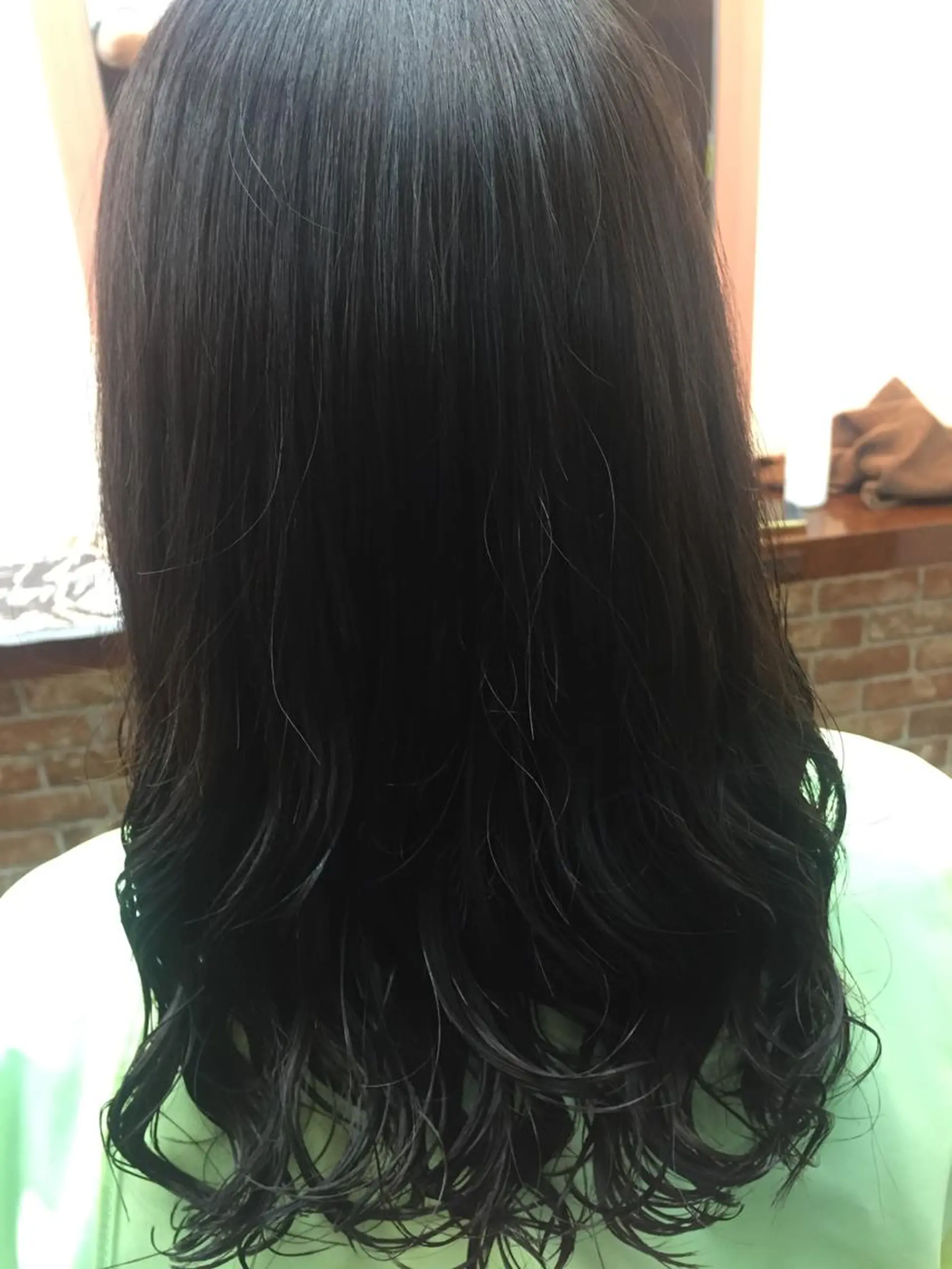 ロング パーマ 桧山 真のヘアスタイル