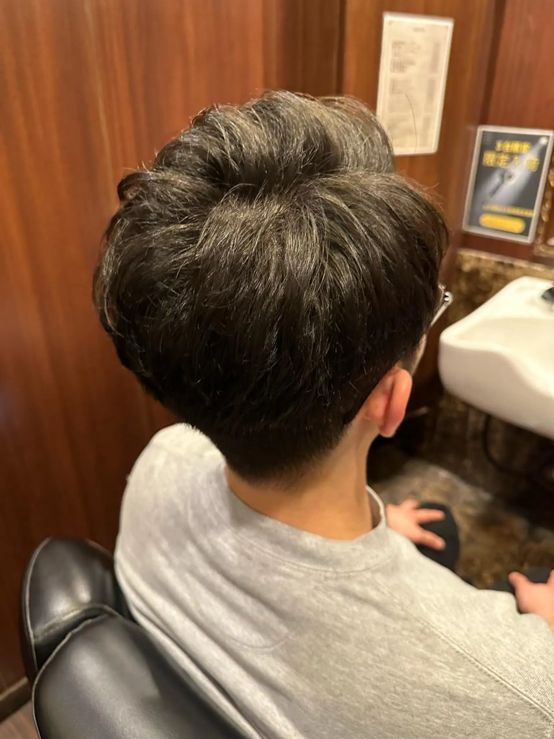 ショート メンズ ヒロ銀座プレミアムバーバー所属・尾島 杏香のヘアスタイル