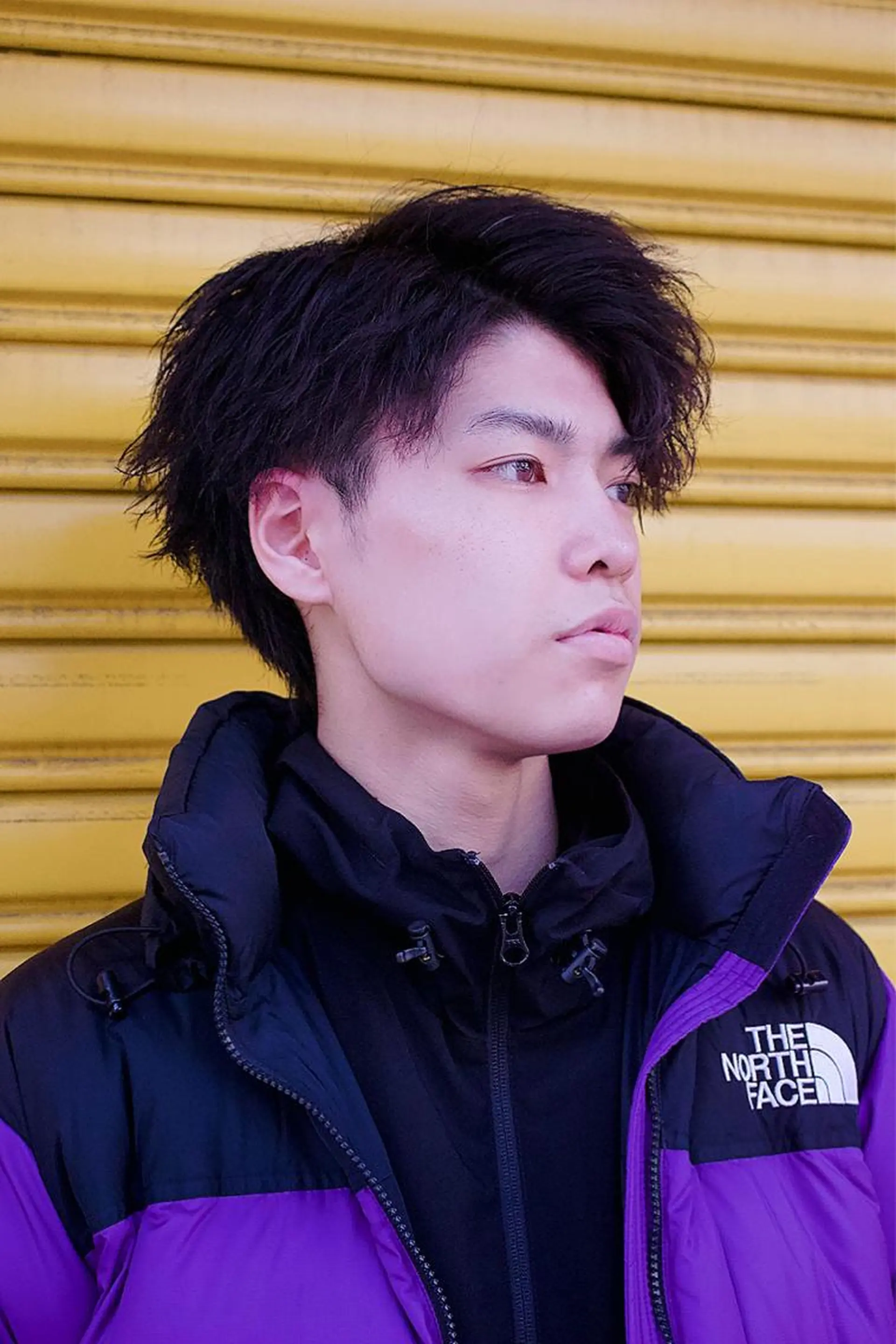 ミディアム パーマ メンズ メンズ特化美容師 井上大輔のヘアスタイル