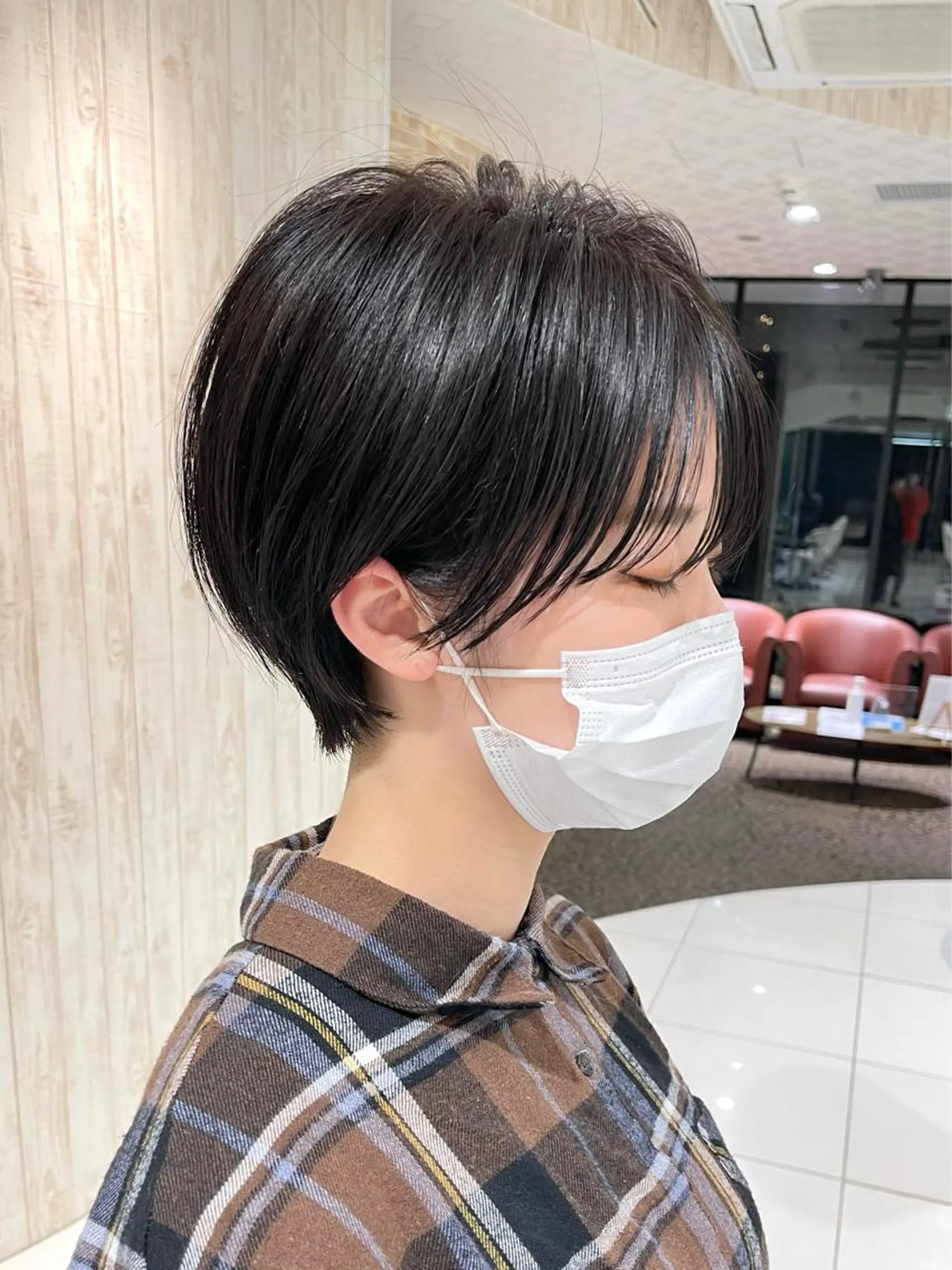 ショート ショートボブ ハンサムショート 丸みショート ボブ ショートヘア 荻窪/ショートヘア✨ ショートボブ長松大哉のヘアスタイル