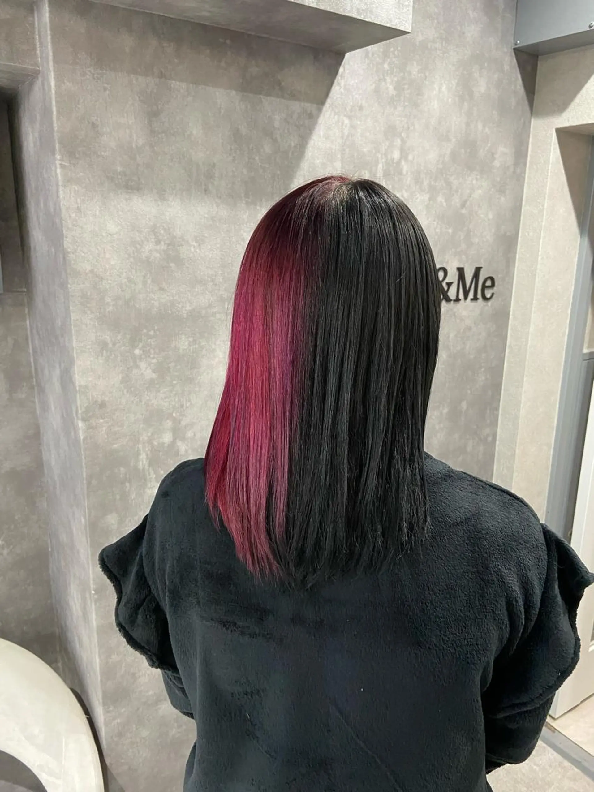 セミロング カラー 🦉静かに過ごしたい 方、個室席🦉タナカのヘアスタイル