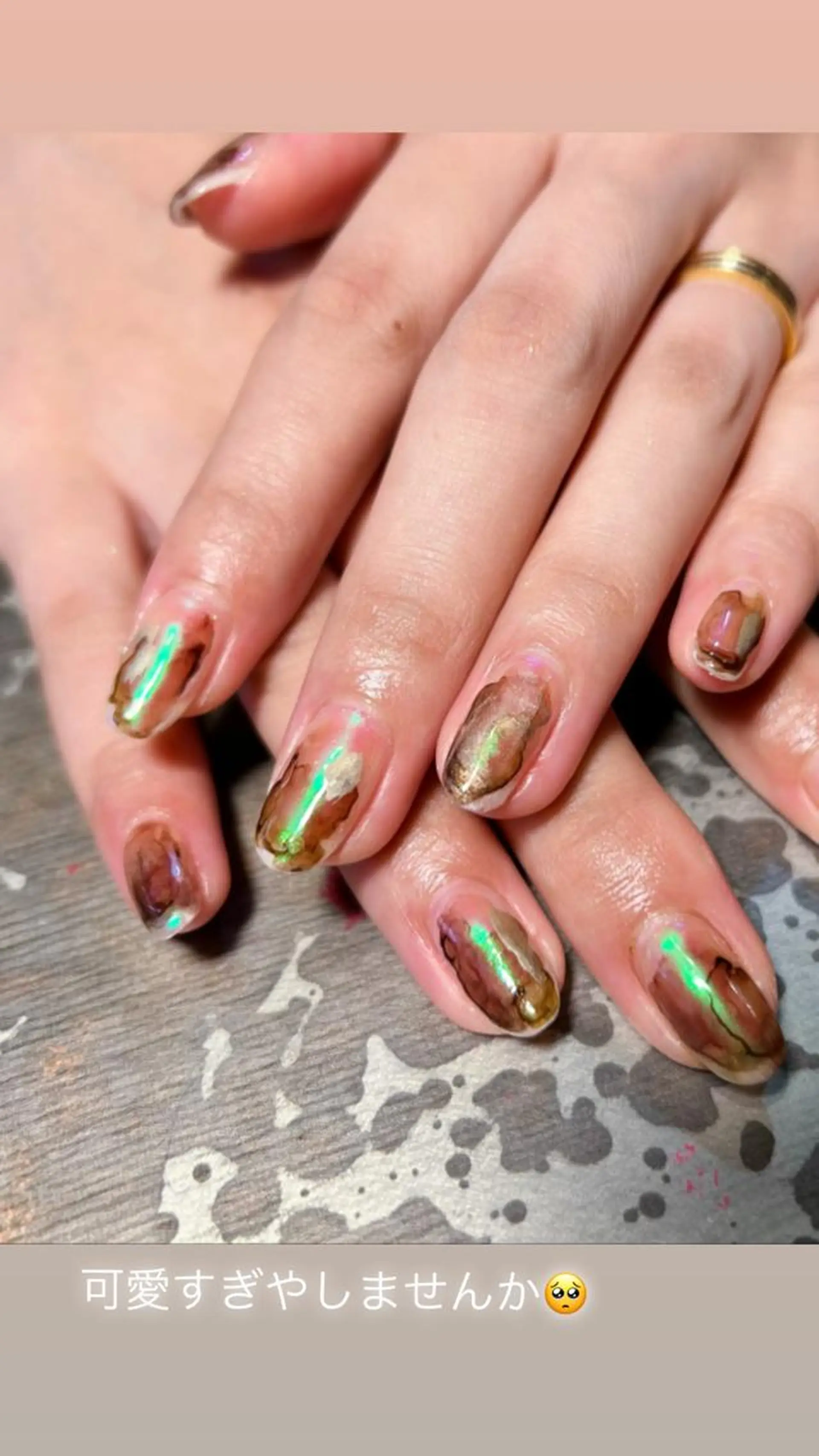 ネイル アートネイル ニュアンスネイル ハンドネイル Ainchi nail所属・＊ misa ＊のネイルデザイン