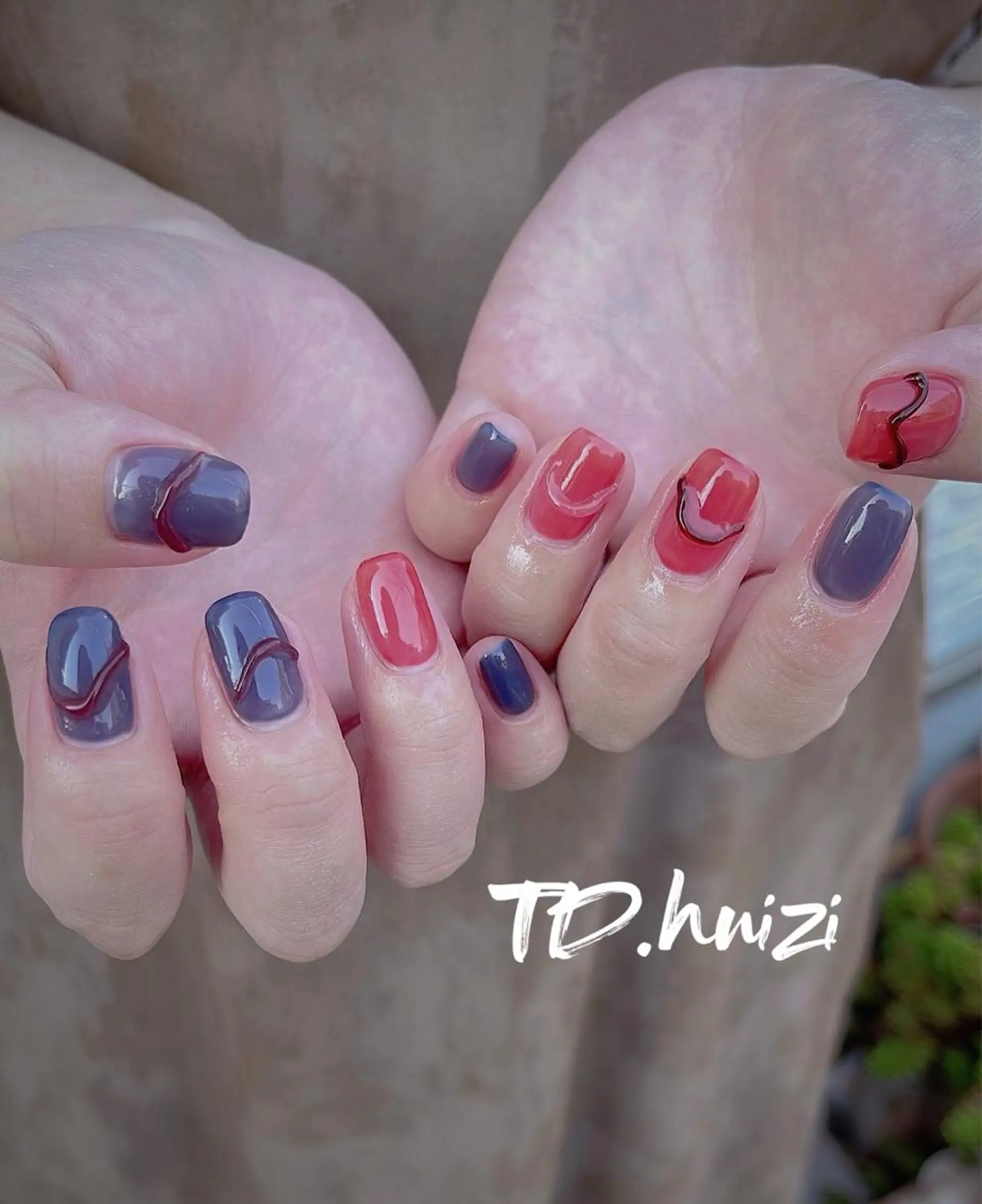 ショート ショートヘア めぐみのネイルサロン 惠のネイルデザイン