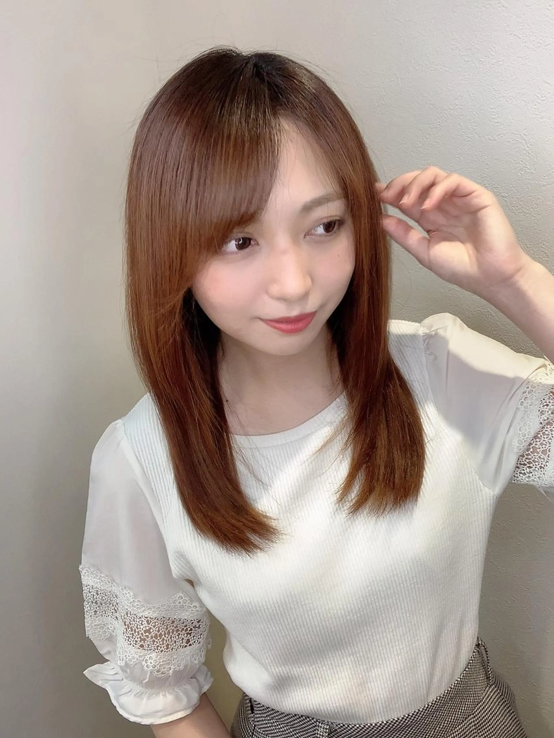 ロング カラー 髪質改善/縮毛/新宿 🫧SUZUKA🫧のヘアスタイル