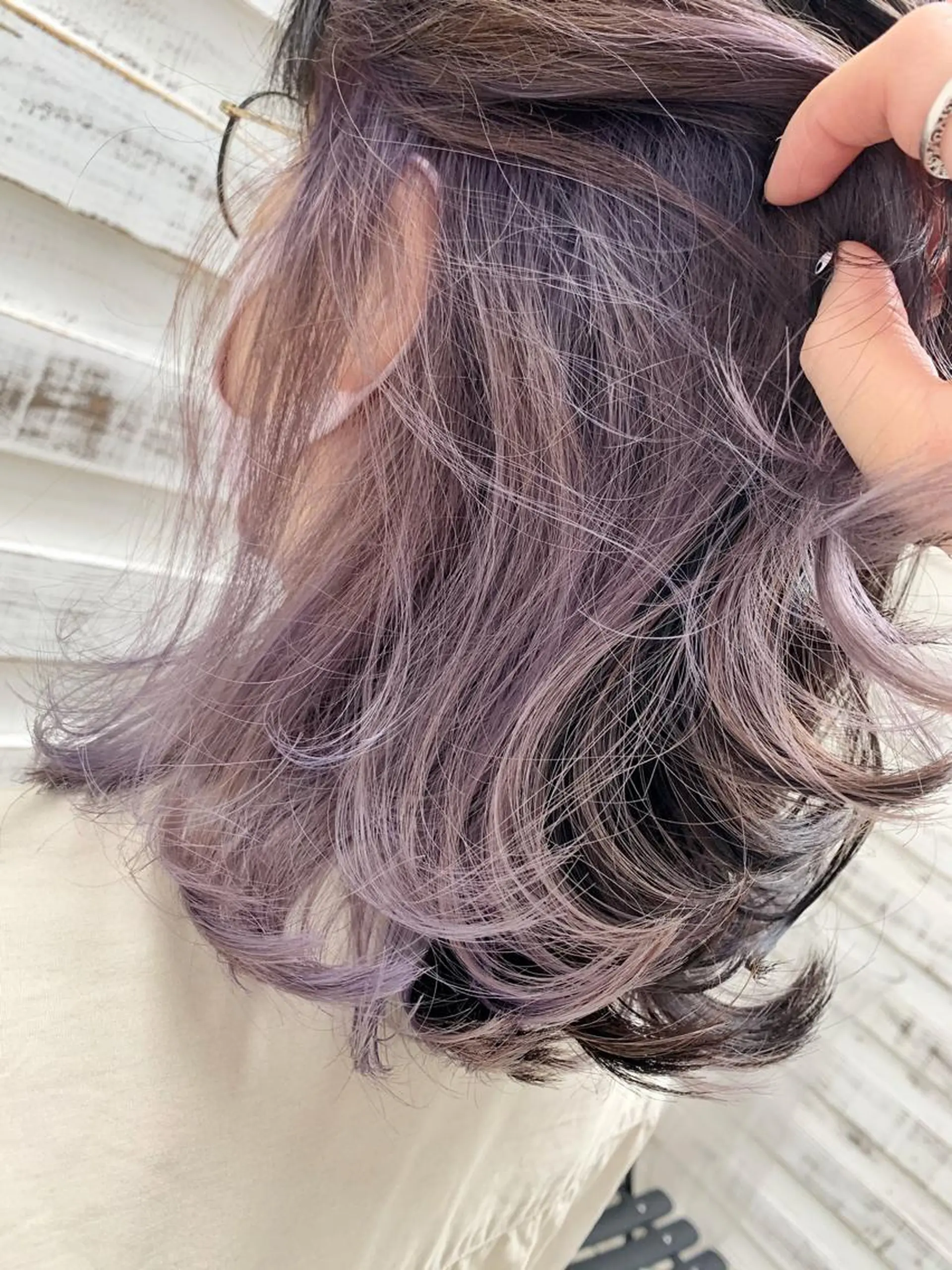 ミディアム カラー ヘアアレンジ 指名支持率NO.1 スタイリストのヘアスタイル