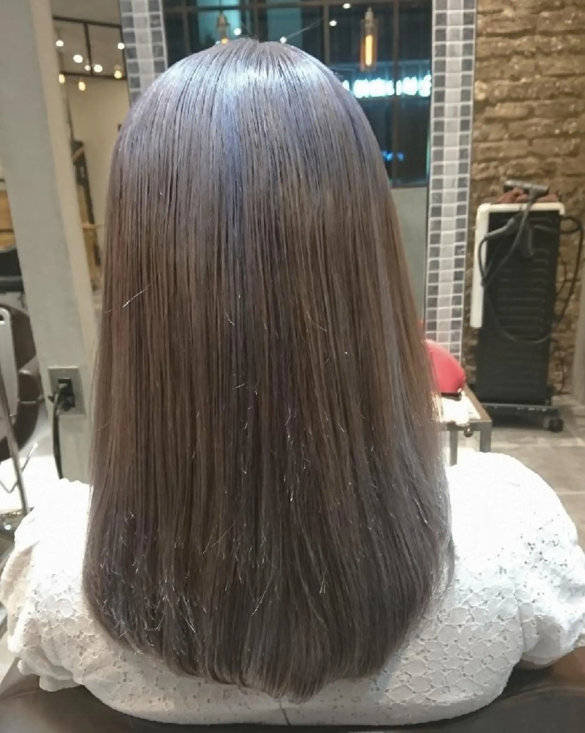 ミディアム カラー ハイライトカラー ハイライト カット ヘアカラー トリートメント youres センター南所属・センター南 SEIJIのヘアスタイル