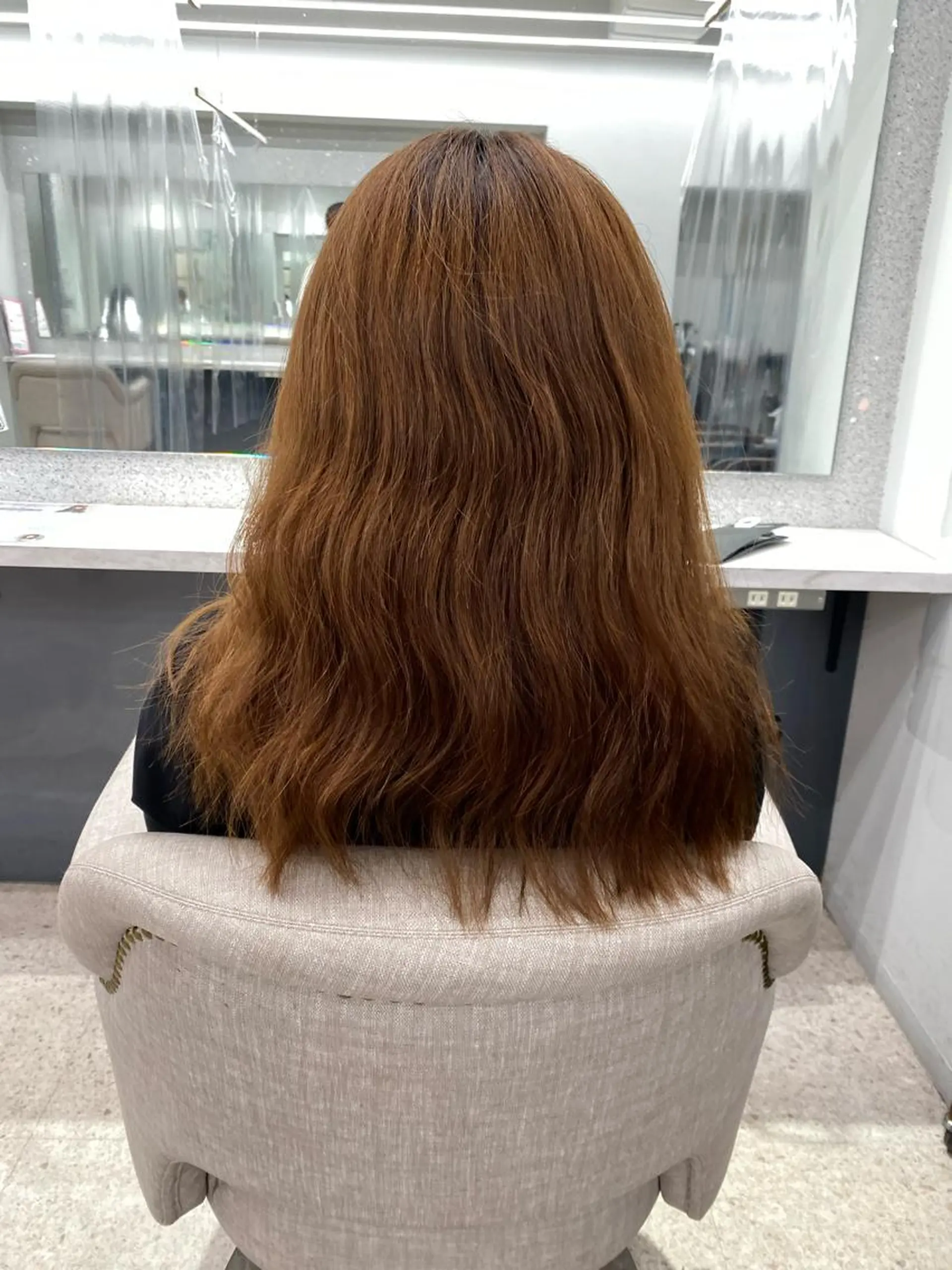 ロング 京都レイヤーカット/ 縮毛矯正/羽柴りくのヘアスタイル