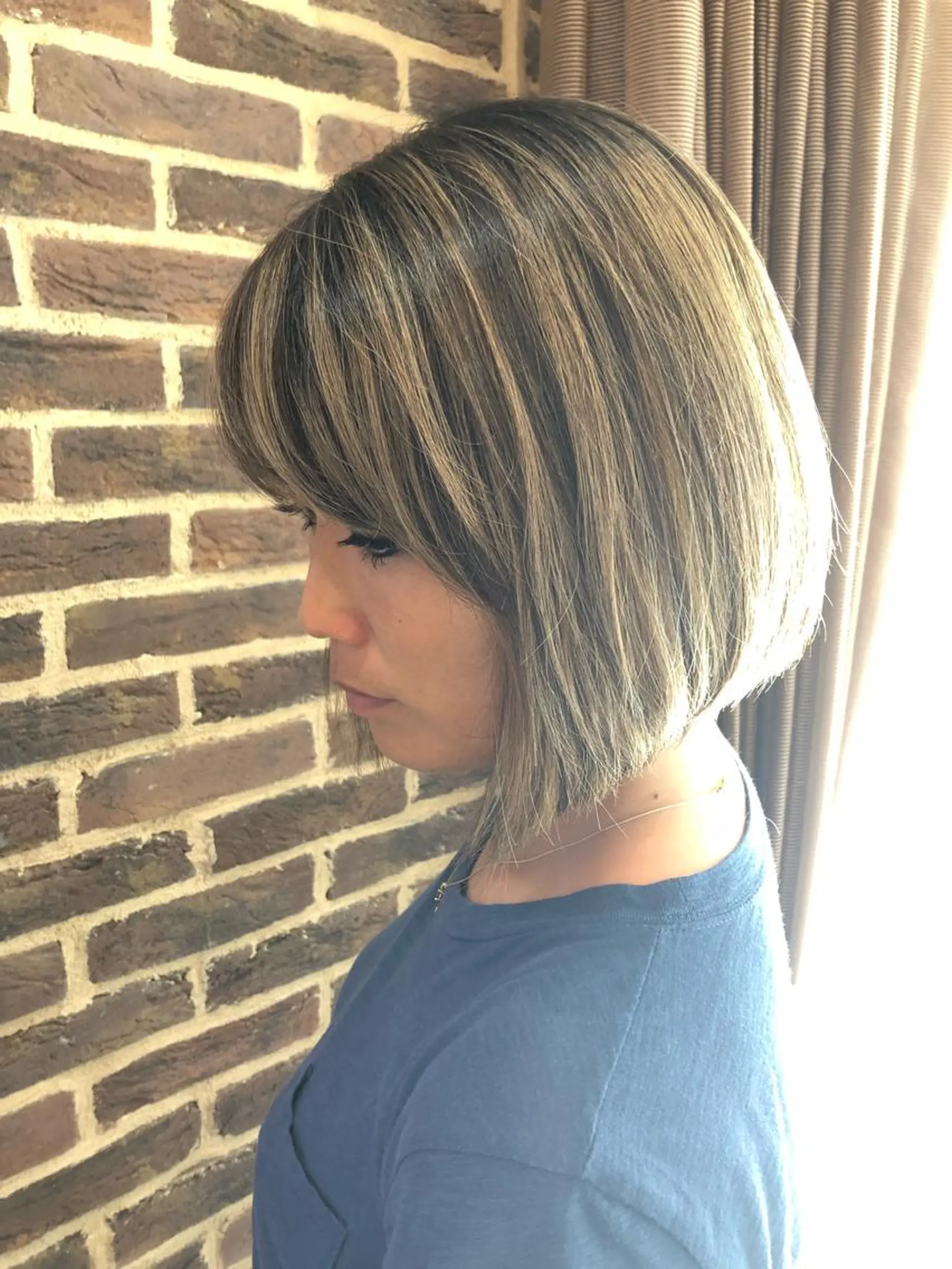 ショート カラー グレージュ ハイライトカラー イルミナカラー 外国人風カラー ハイライト 高橋 隆一のヘアスタイル