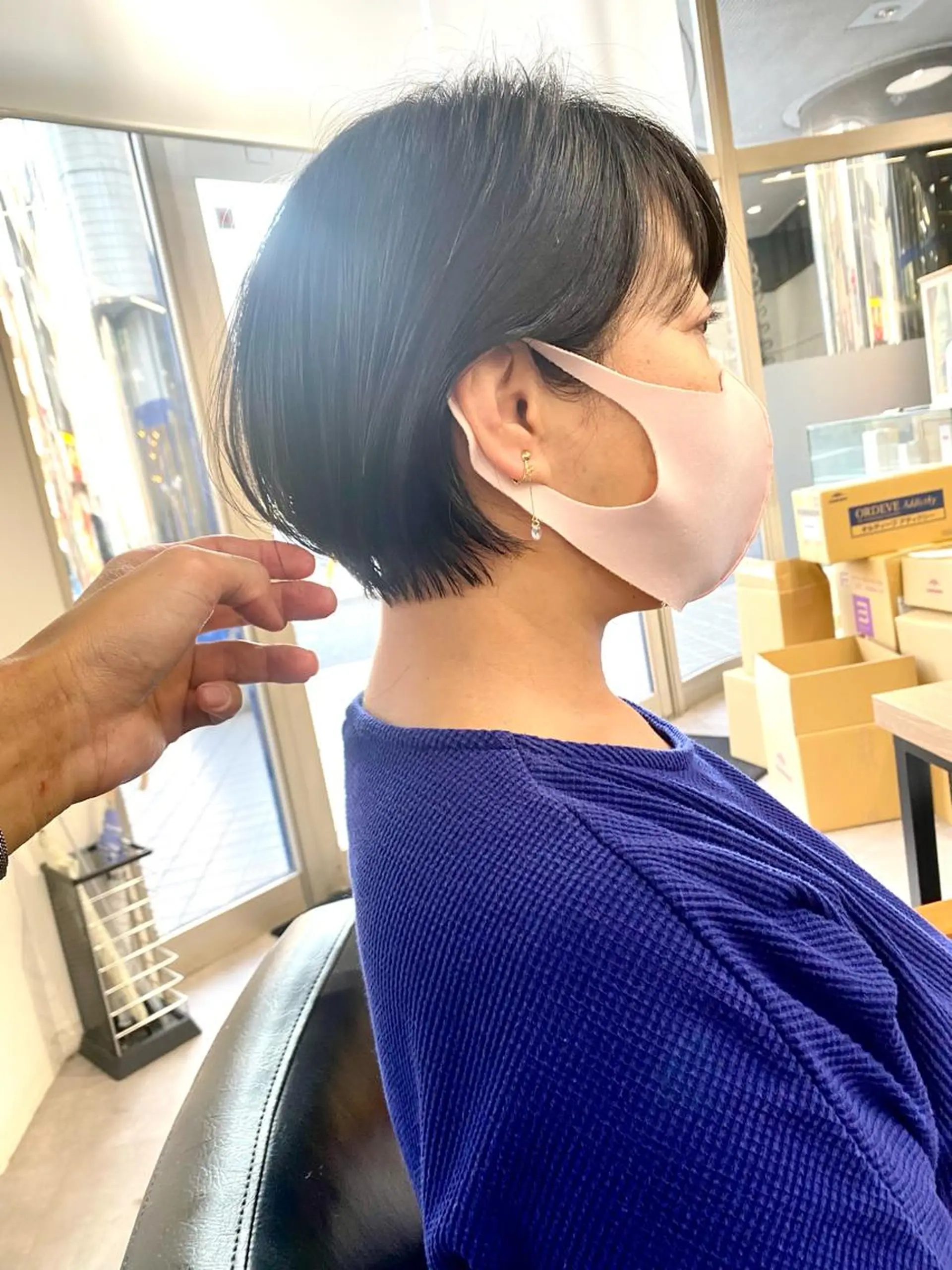 ショート ショートボブ ボブ ショートヘア SABO 草薙店【サボ】所属・🍃ボブ&ショート 特化🍃髪質改善🍃のヘアスタイル