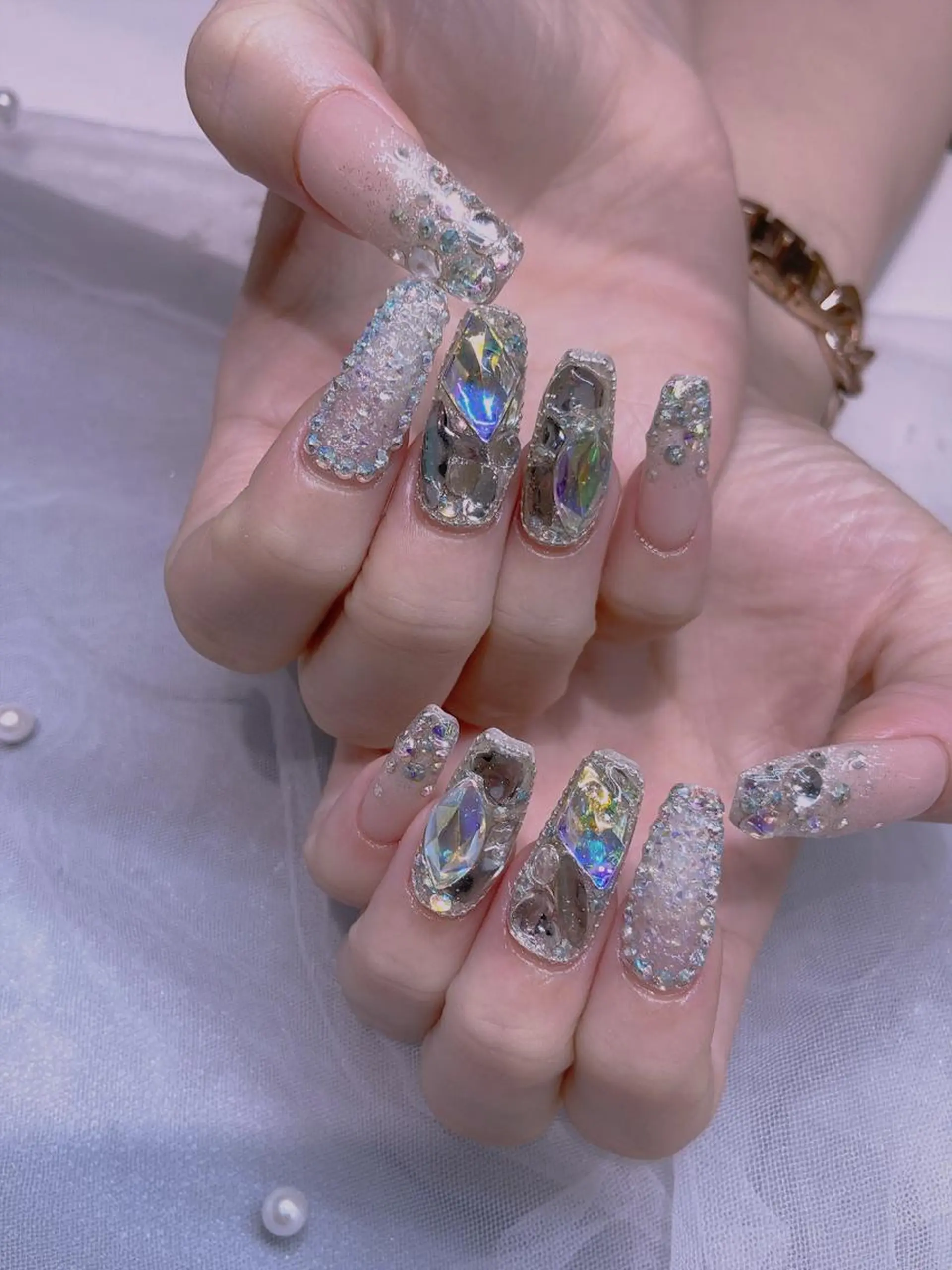 ネイル 長さだし専門店 M2　rikaのネイルデザイン