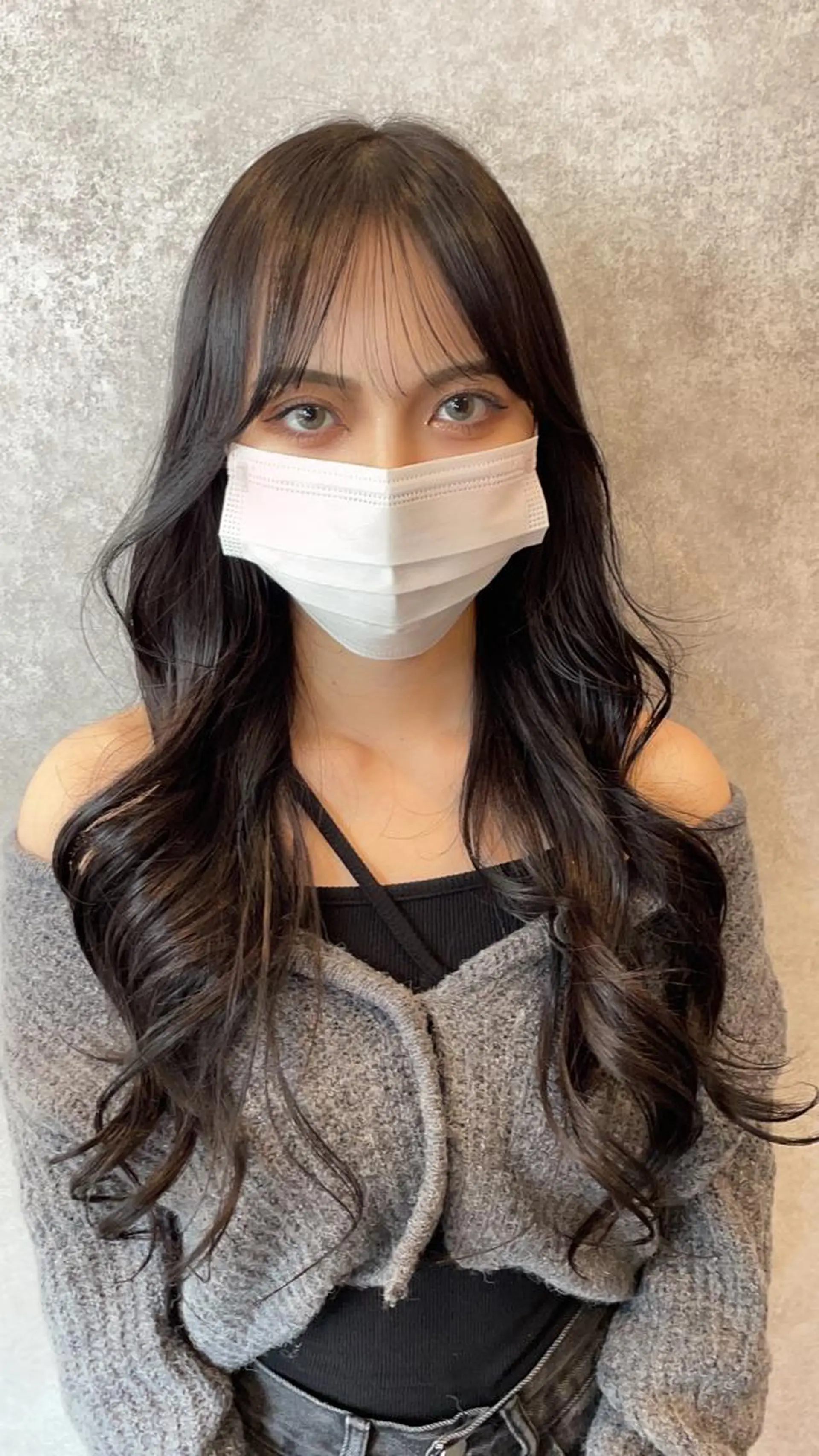 ロング 似合わせカット 小顔カット Hair mission【ヘアーミッション】心斎橋所属・エクステ／レイヤー 落合/心斎橋のヘアスタイル