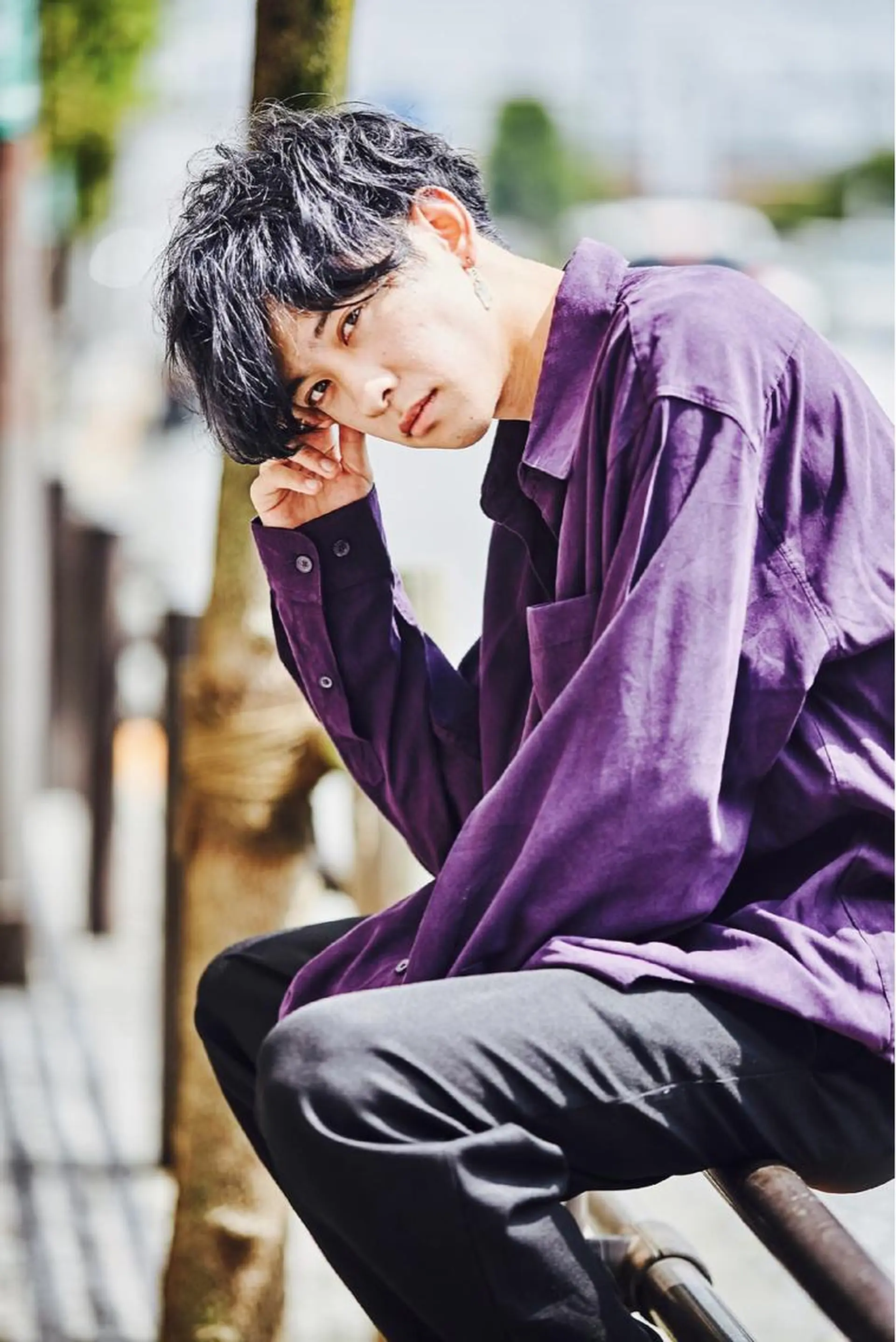 ショート カラー 艶カラー/フェイス レイヤー/たむのヘアスタイル