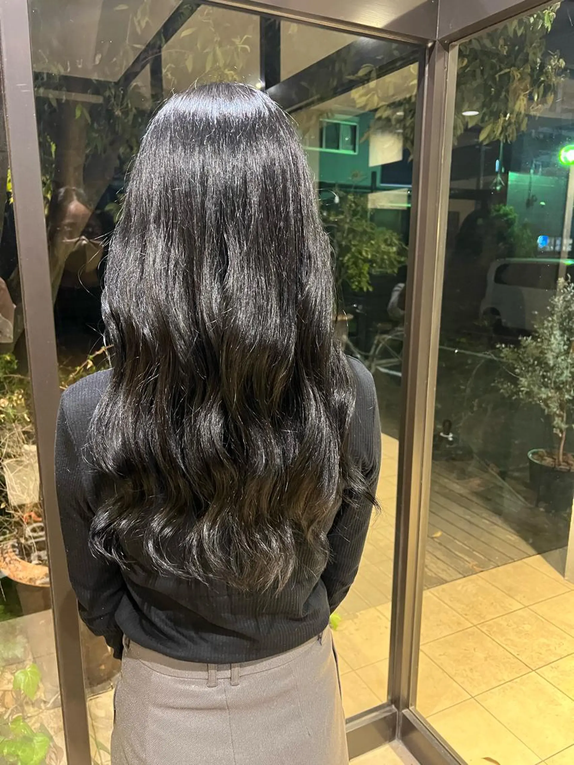 ロング カット ヤマダレナ/個室/ 透明感艶カラー😽✨のヘアスタイル