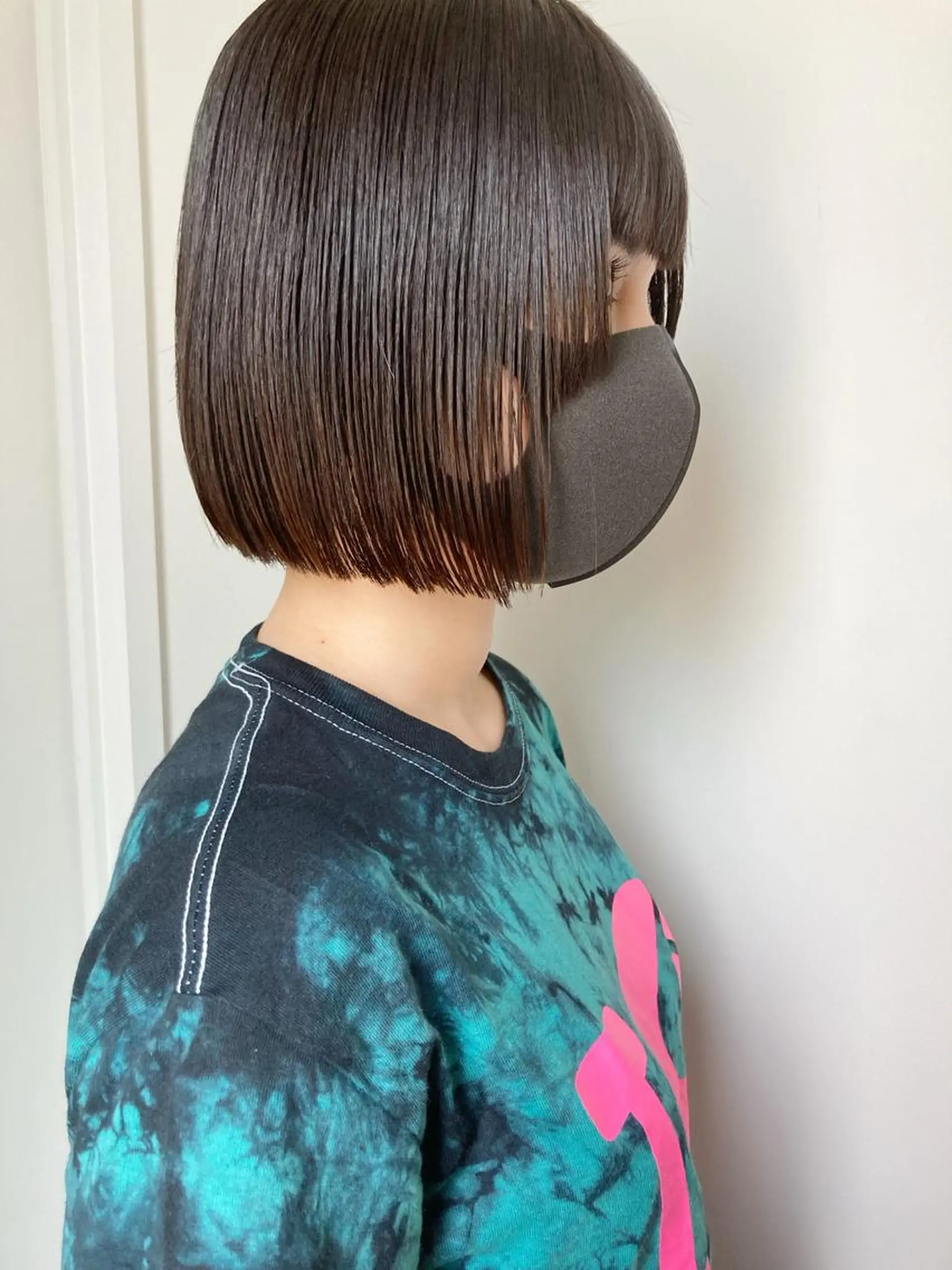 ミディアム 髪質改善 カット トリートメント 小木曽智美 /ボブ/ショートのヘアスタイル