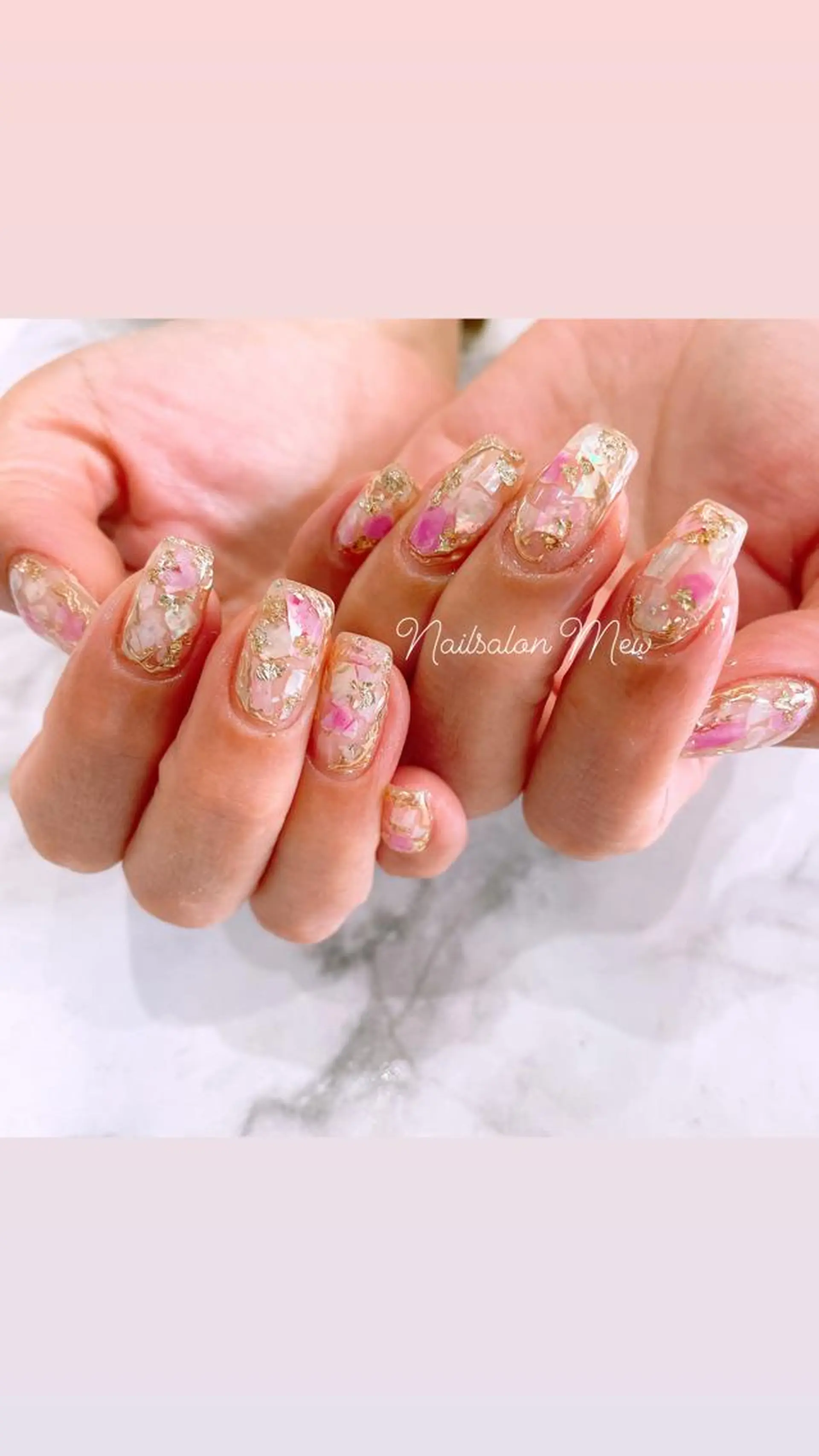 ネイル ハンドネイル Nailsalon Mew所属・Nailsalon Mew❤︎のネイルデザイン