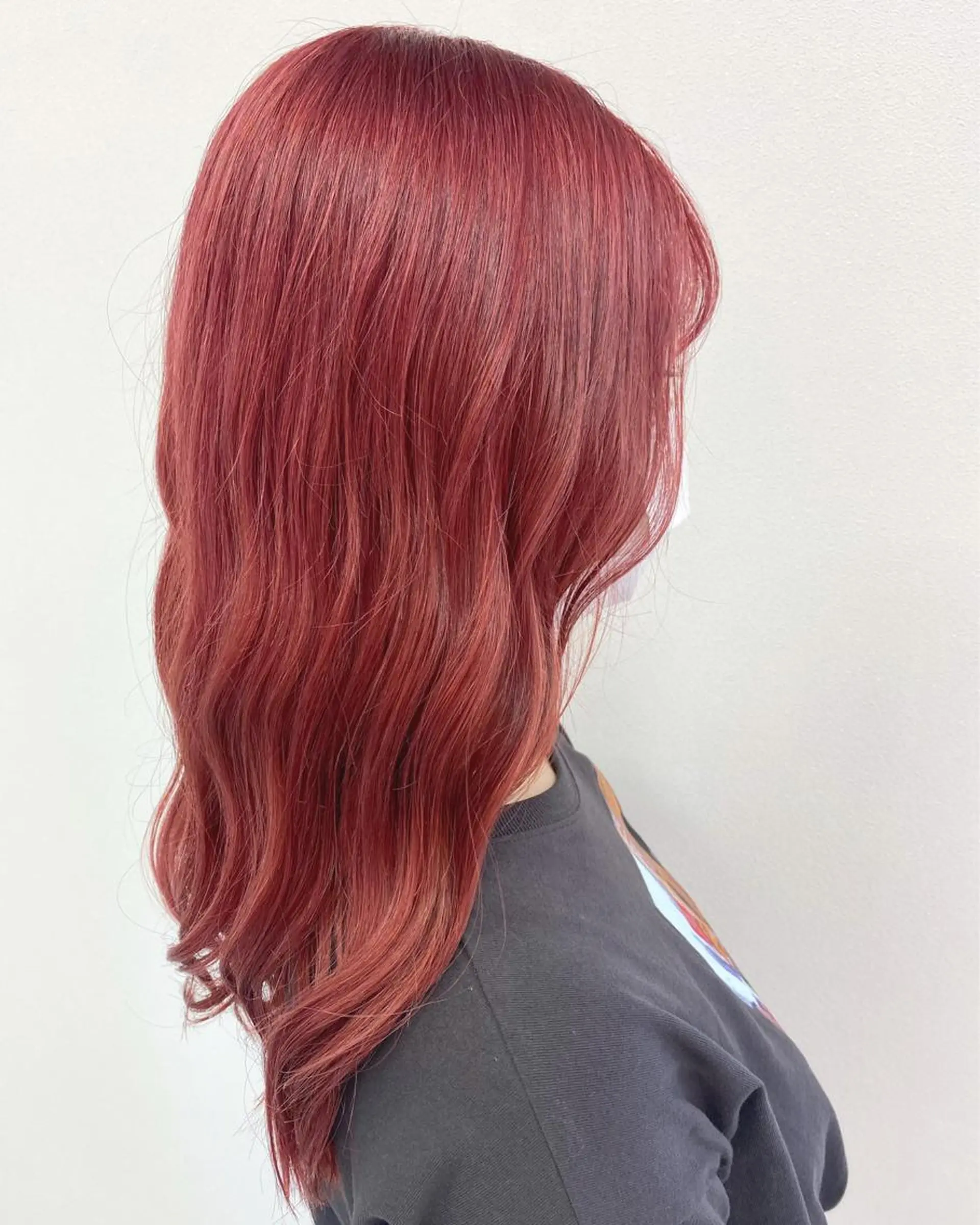 ロング カラー 💘韓国カラー💘 クルミのヘアスタイル