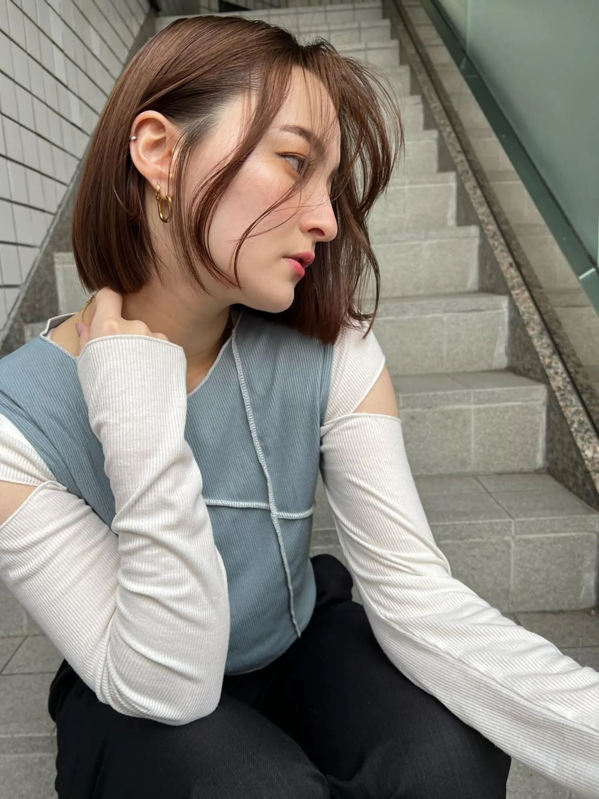 ショート salowin所属・吉ヶ別符 亮祐のヘアスタイル